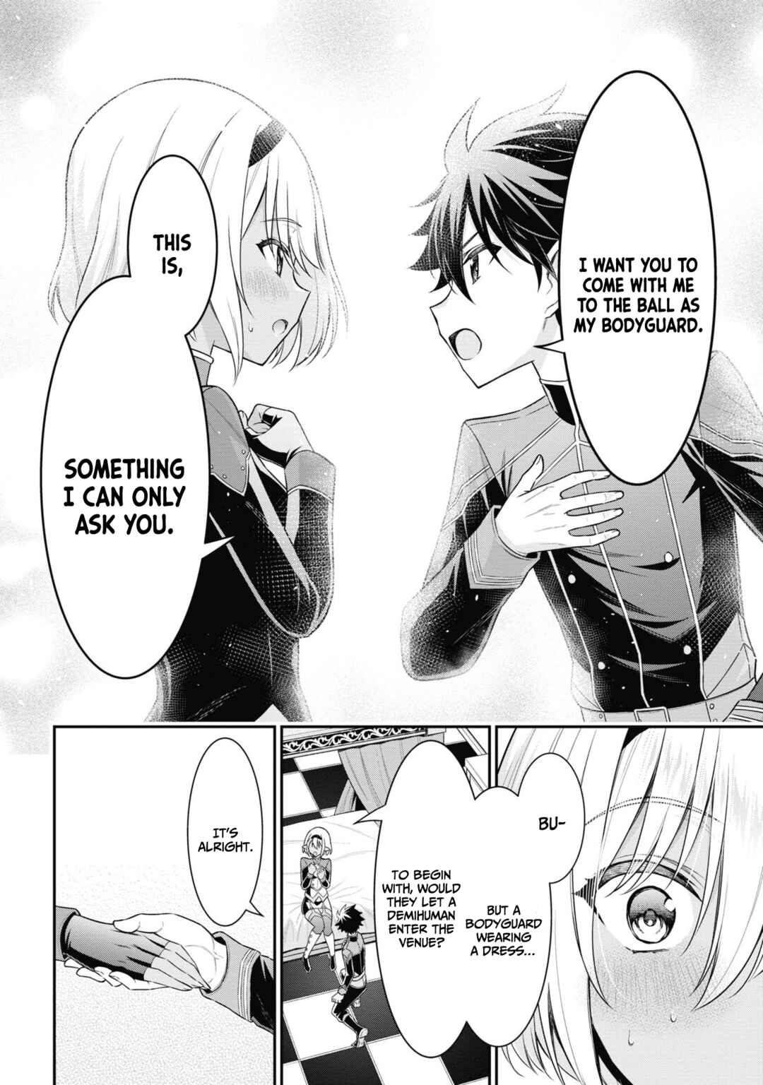 Page 7 Chapter 4 Kuro no Senki II - Isekai Teni Shita Boku ga Saikyou na no wa Bed no Ue dake no You desu