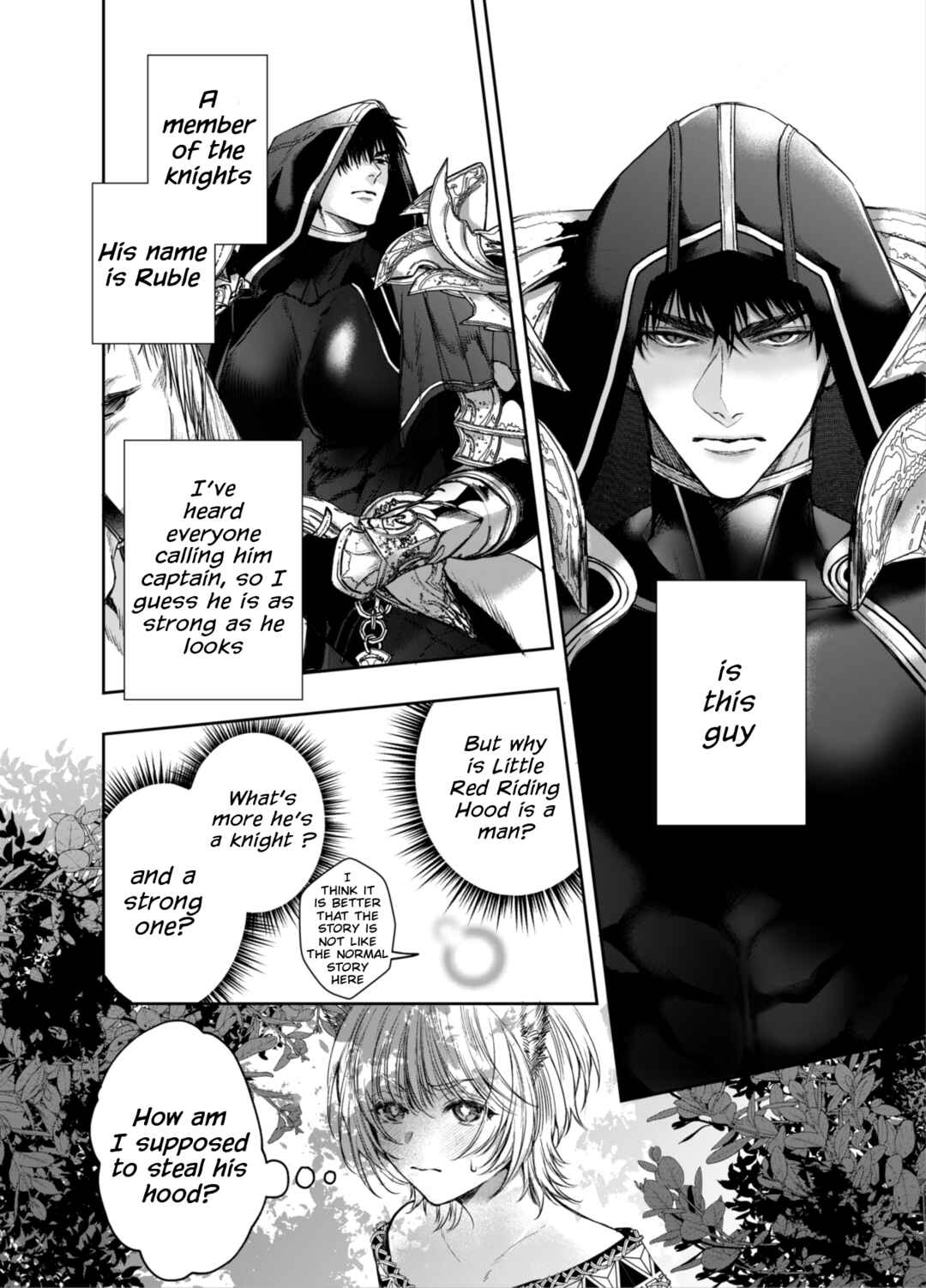 Page 5 Chapter 1 Muttsuri Akazukin-kun kara wa Nigerarenai