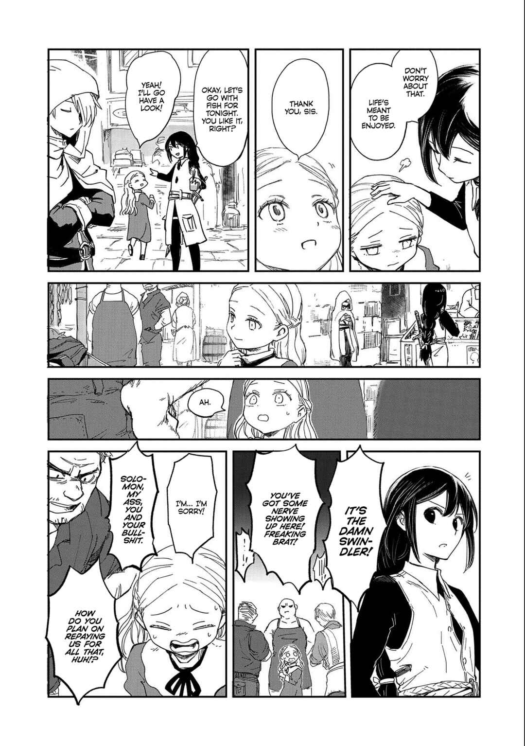 Page 21 Chapter 33 Boukensha ni Naritai to Miyako ni Deteitta Musume ga S Rank ni Natteta - Kurokami no Ikusaotome