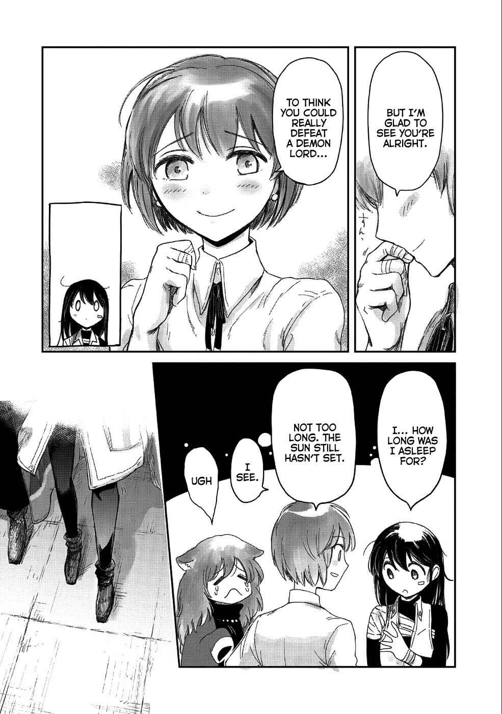 Page 28 Chapter 9 Boukensha ni Naritai to Miyako ni Deteitta Musume ga S Rank ni Natteta - Kurokami no Ikusaotome