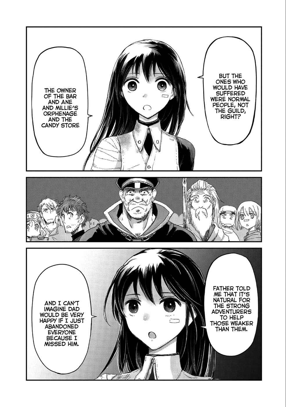 Page 35 Chapter 9 Boukensha ni Naritai to Miyako ni Deteitta Musume ga S Rank ni Natteta - Kurokami no Ikusaotome