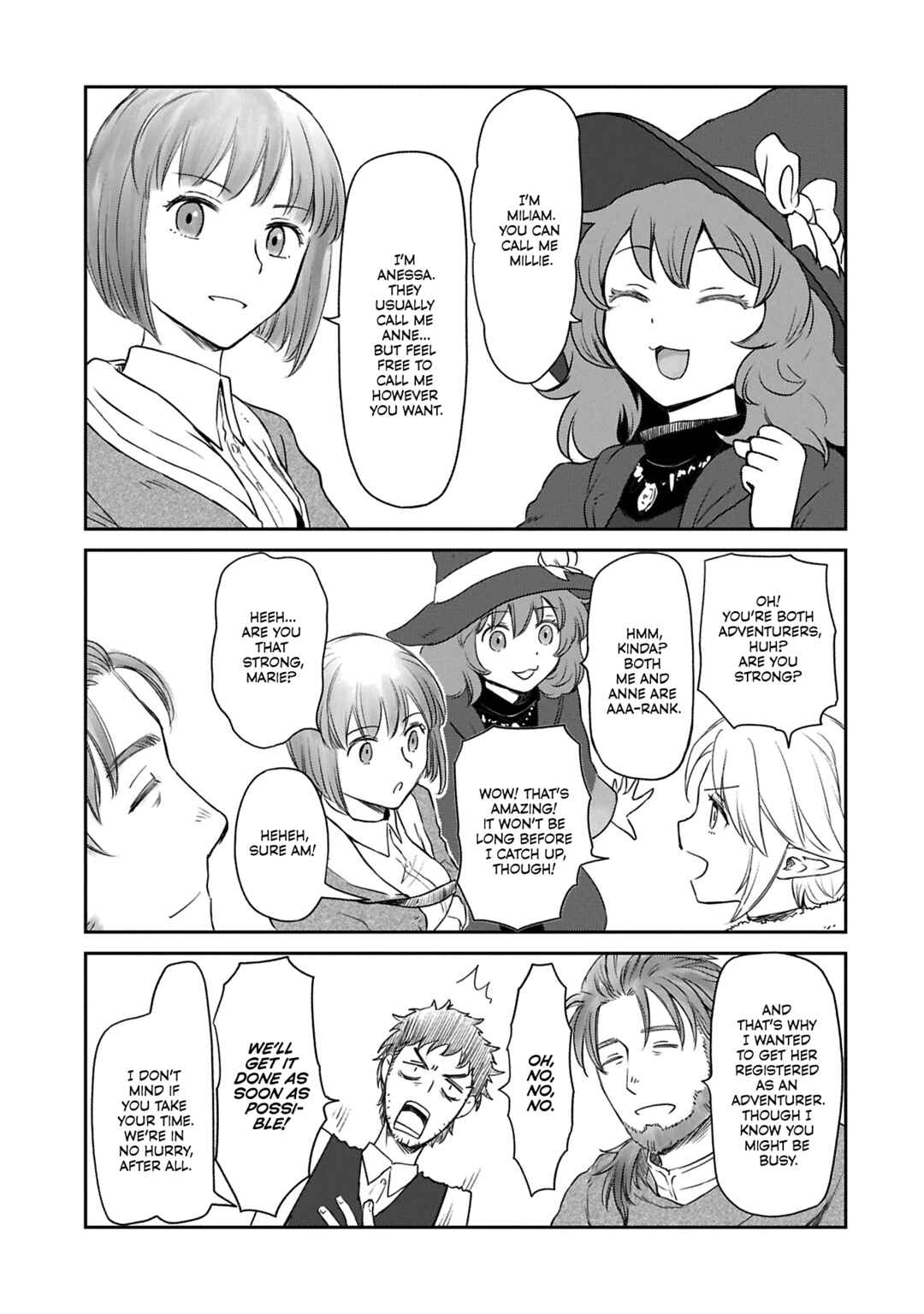 Page 8 Chapter 42 Boukensha ni Naritai to Miyako ni Deteitta Musume ga S Rank ni Natteta - Kurokami no Ikusaotome