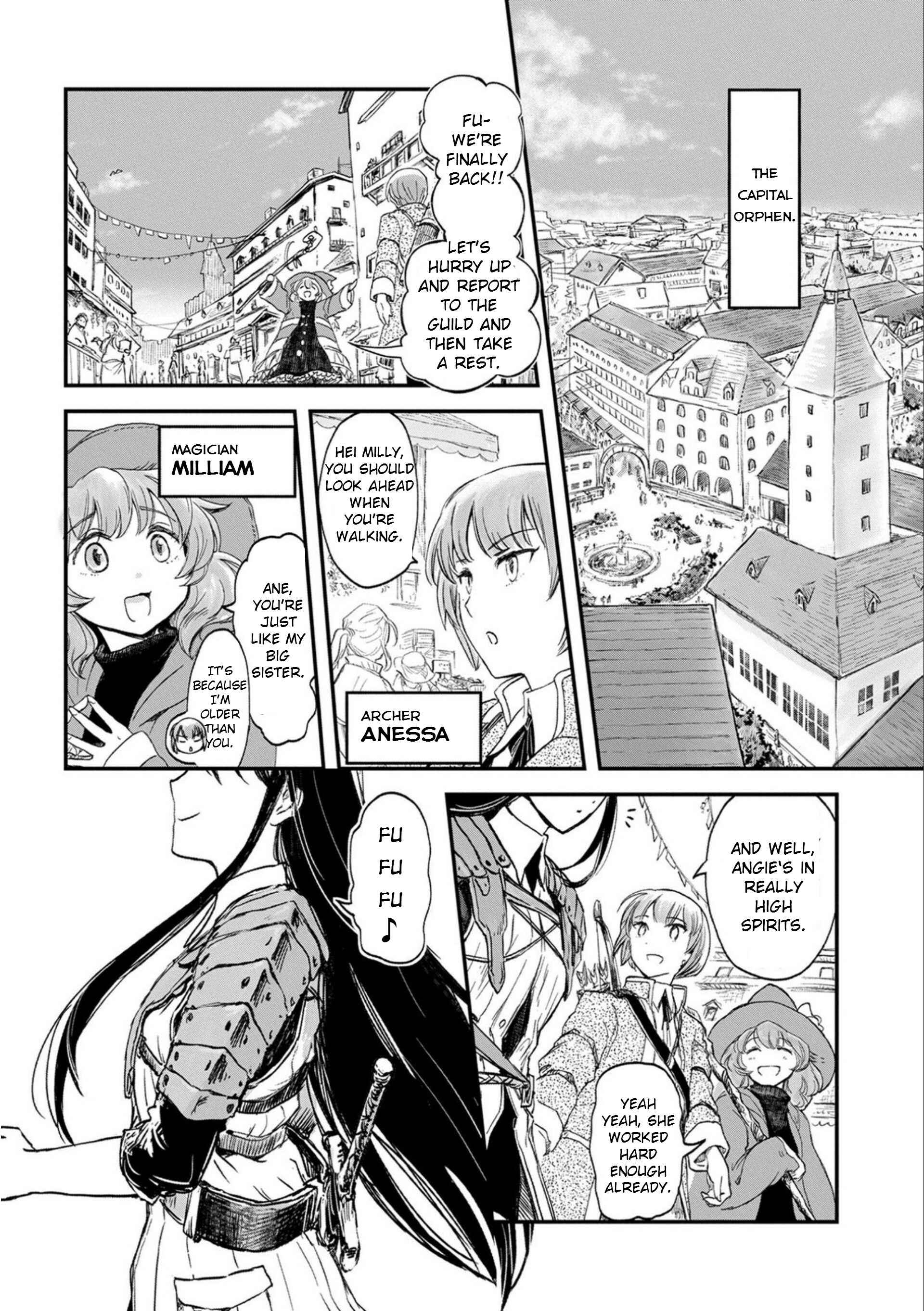 Page 10 Chapter 1 Boukensha ni Naritai to Miyako ni Deteitta Musume ga S Rank ni Natteta - Kurokami no Ikusaotome