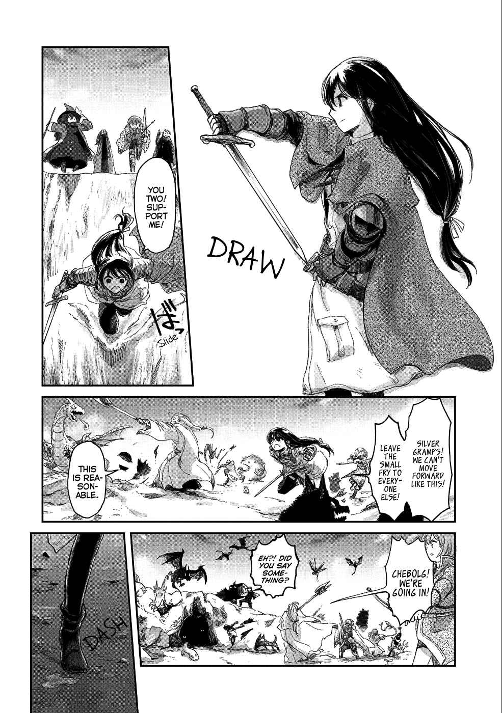 Page 8 Chapter 8.2 Boukensha ni Naritai to Miyako ni Deteitta Musume ga S Rank ni Natteta - Kurokami no Ikusaotome