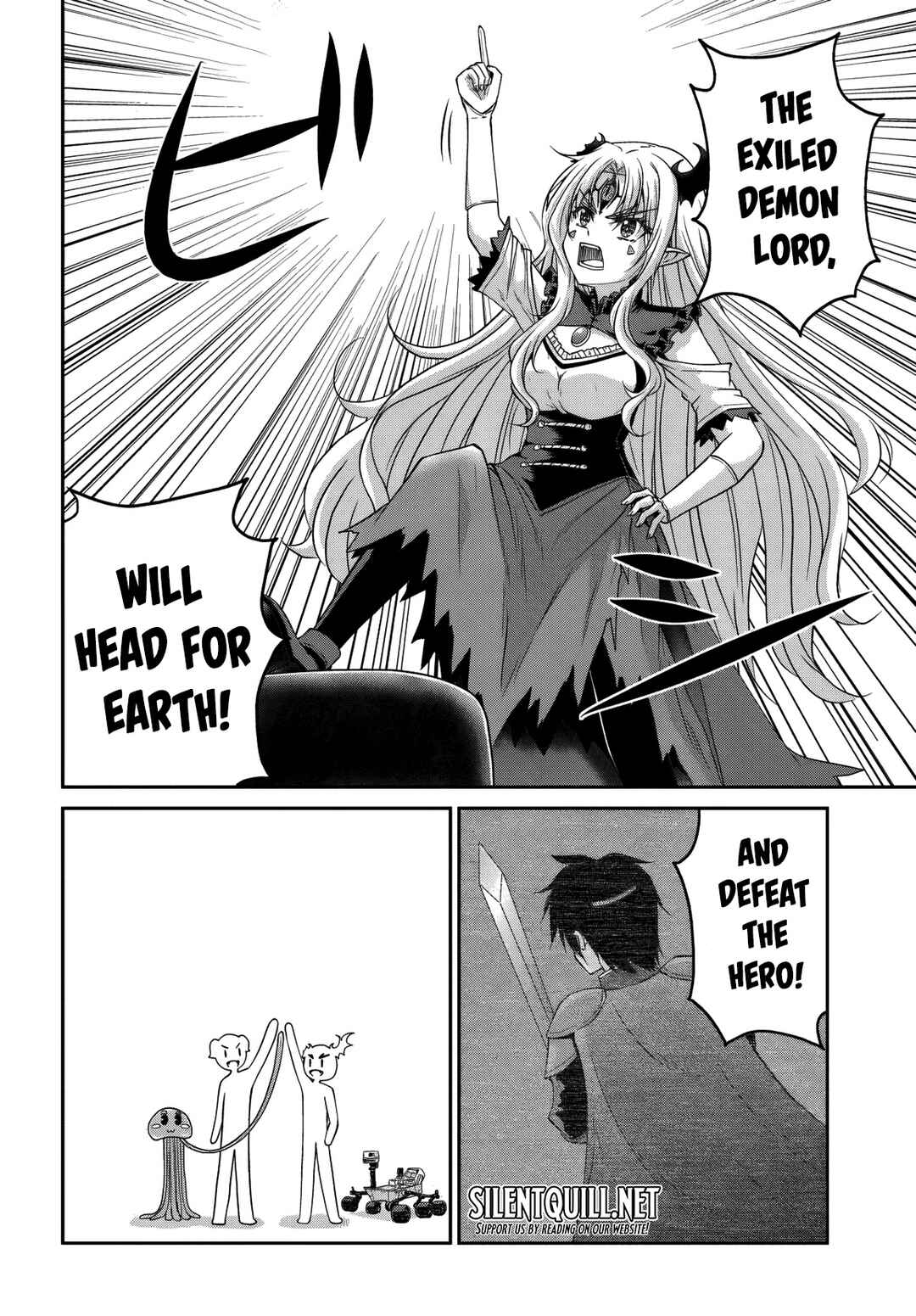 Page 17 Chapter 10 Tsuihou Sareta Maou wa Chikyuu wo Mezasu!
