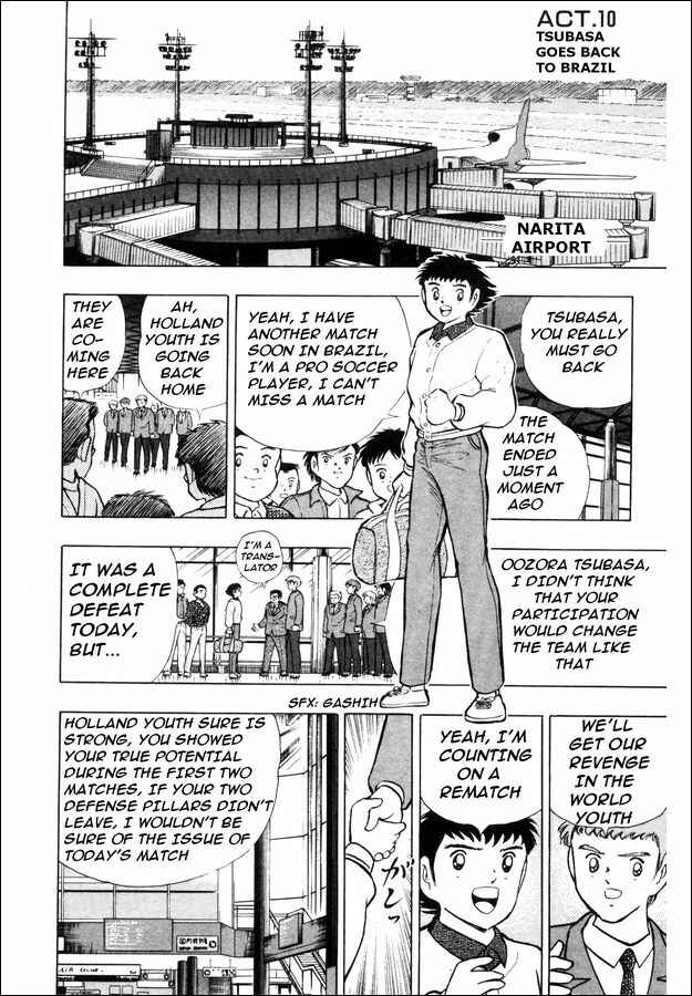 Page 1 Chapter 10 Captain Tsubasa: The Strongest Opponent! Holland Youth