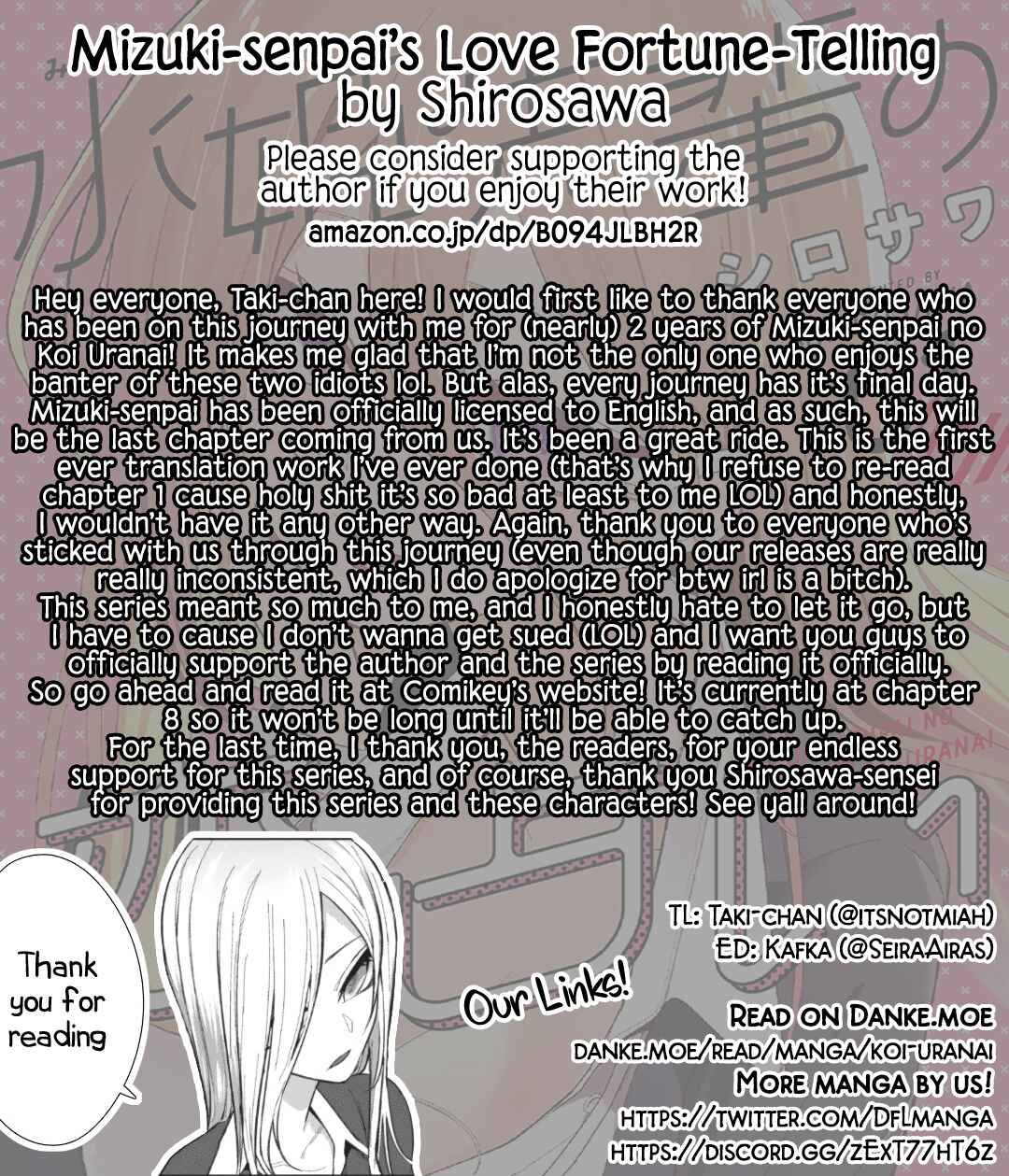 Page 19 Chapter 15 Mizuki-senpai no Koi Uranai