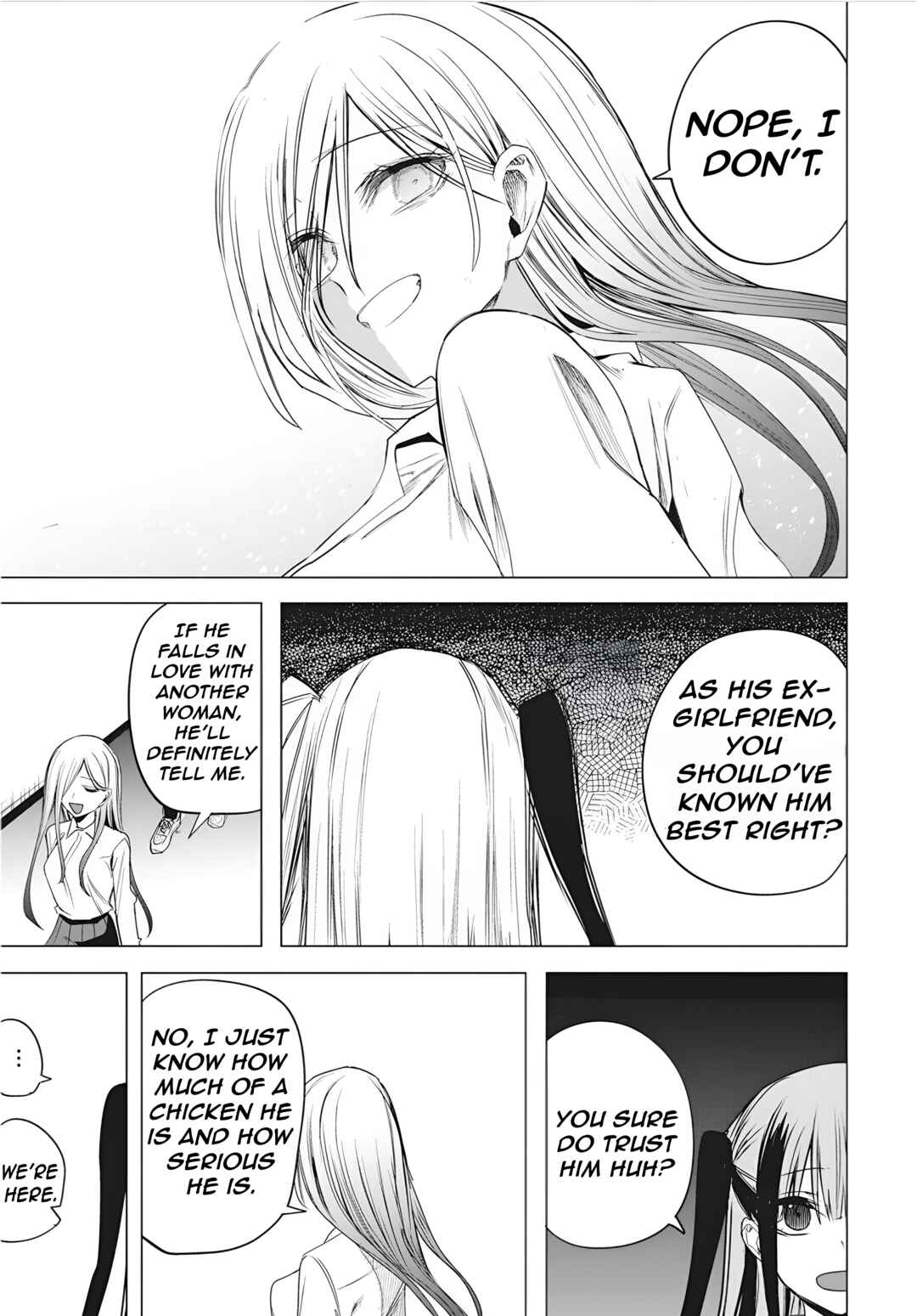 Page 15 Chapter 47 Mizuki-senpai no Koi Uranai