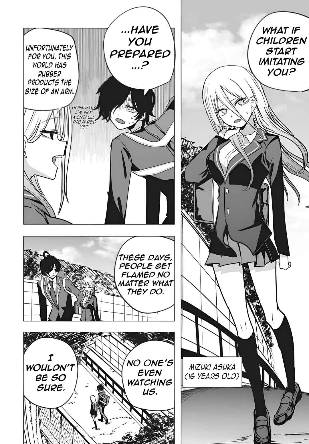 Page 5 Chapter 54 Mizuki-senpai no Koi Uranai
