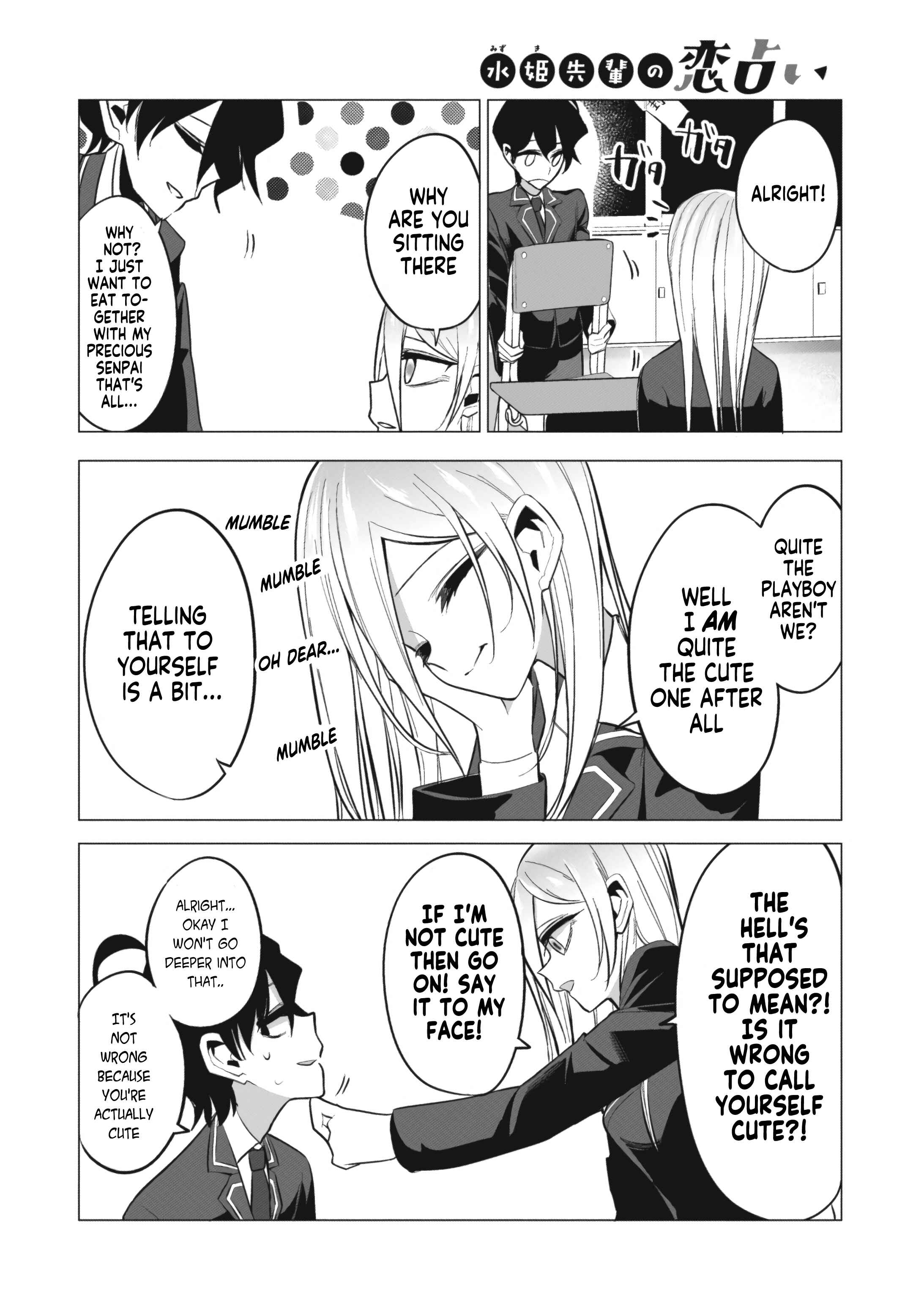 Page 4 Chapter 2 Mizuki-senpai no Koi Uranai