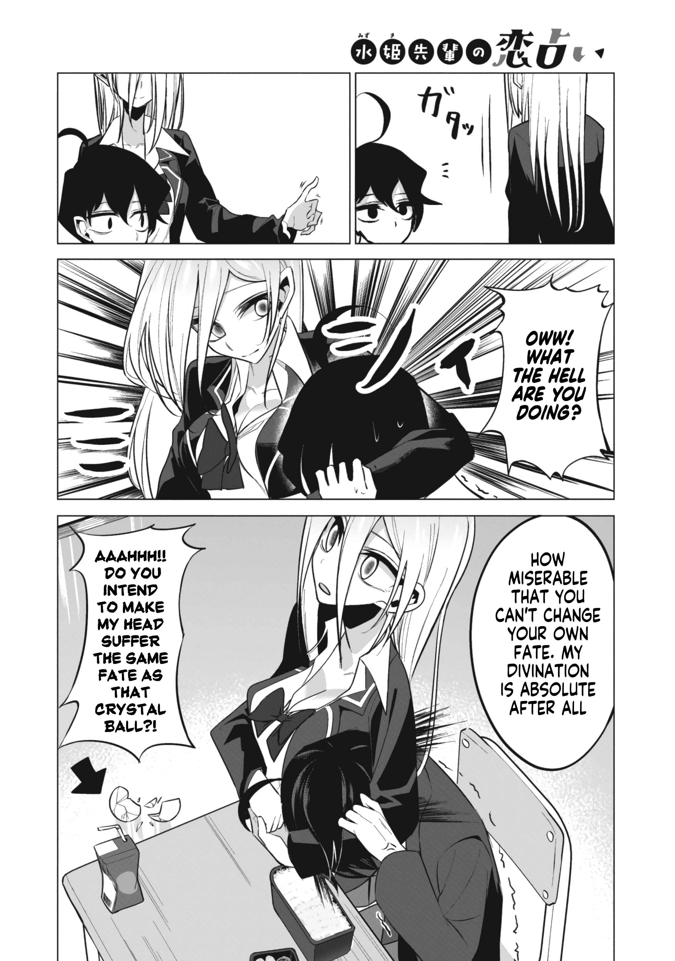 Page 6 Chapter 2 Mizuki-senpai no Koi Uranai