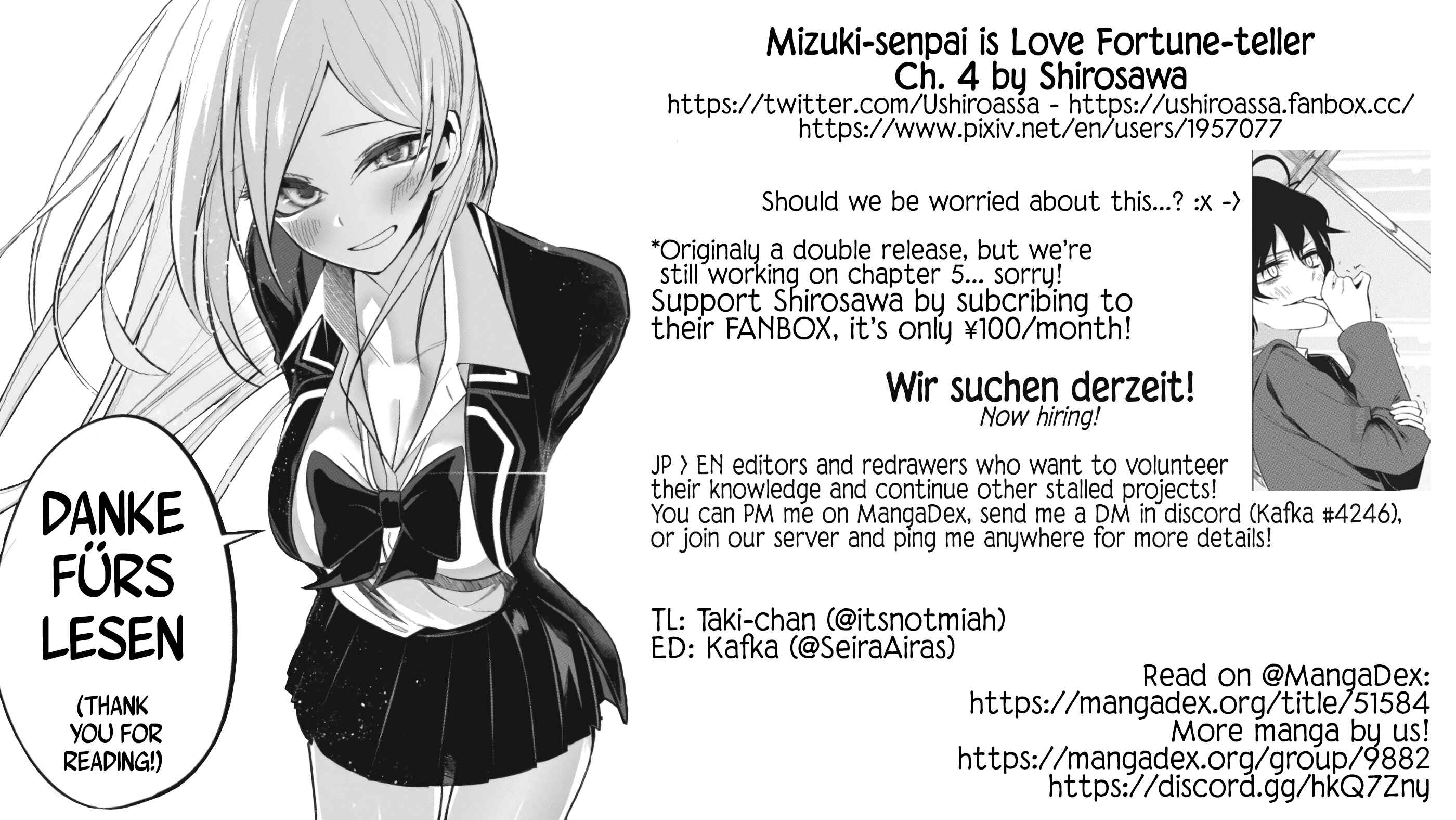 Page 15 Chapter 4 Mizuki-senpai no Koi Uranai