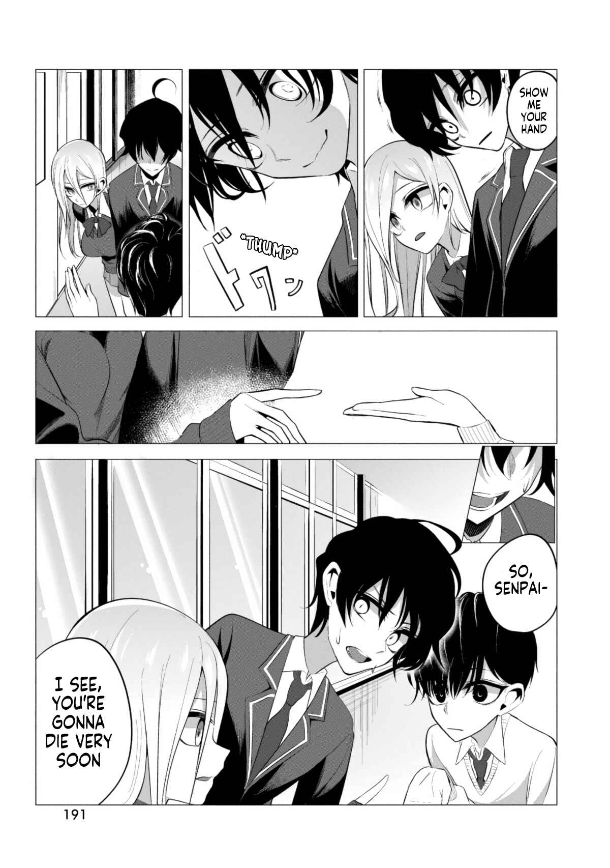 Page 9 Chapter 4 Mizuki-senpai no Koi Uranai