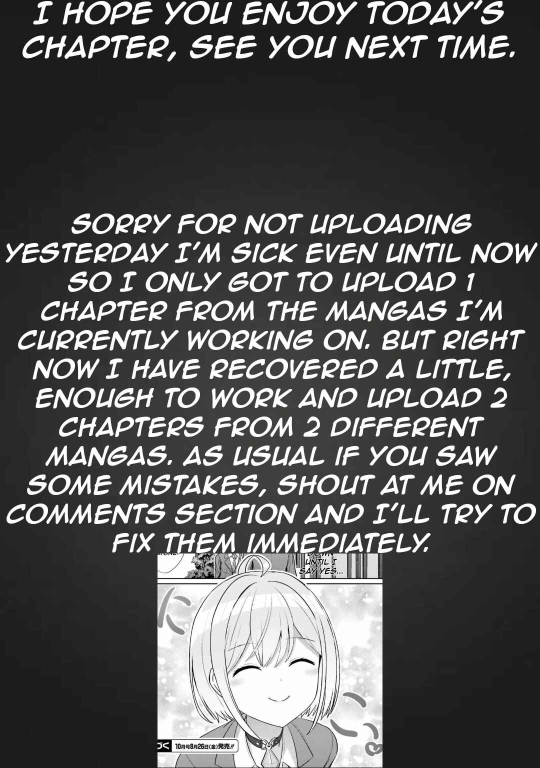 Page 22 Chapter 43 Mizuki-senpai no Koi Uranai