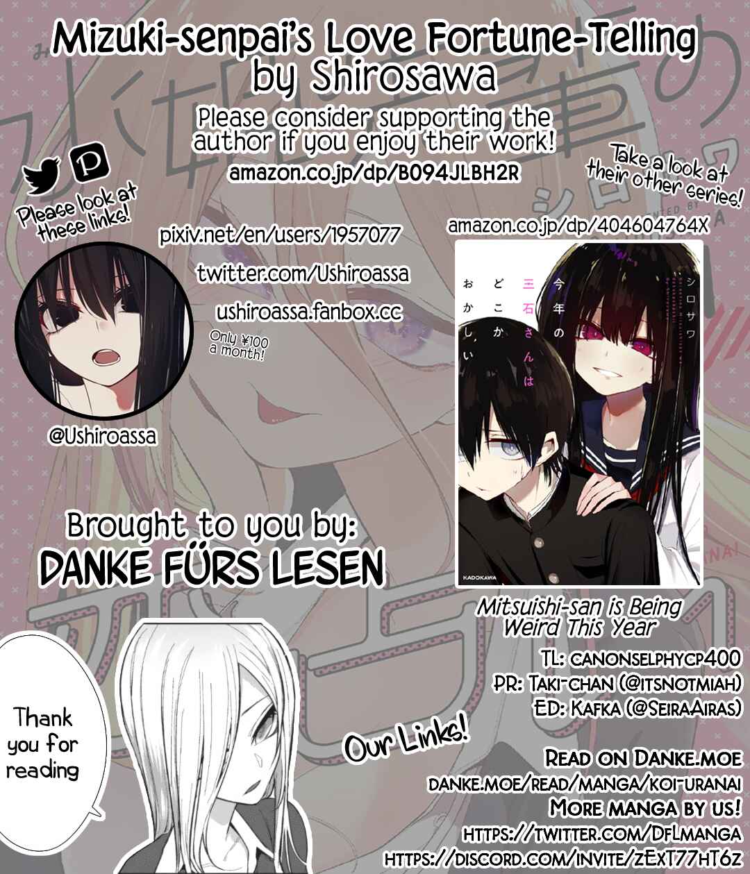 Page 16 Chapter 13 Mizuki-senpai no Koi Uranai