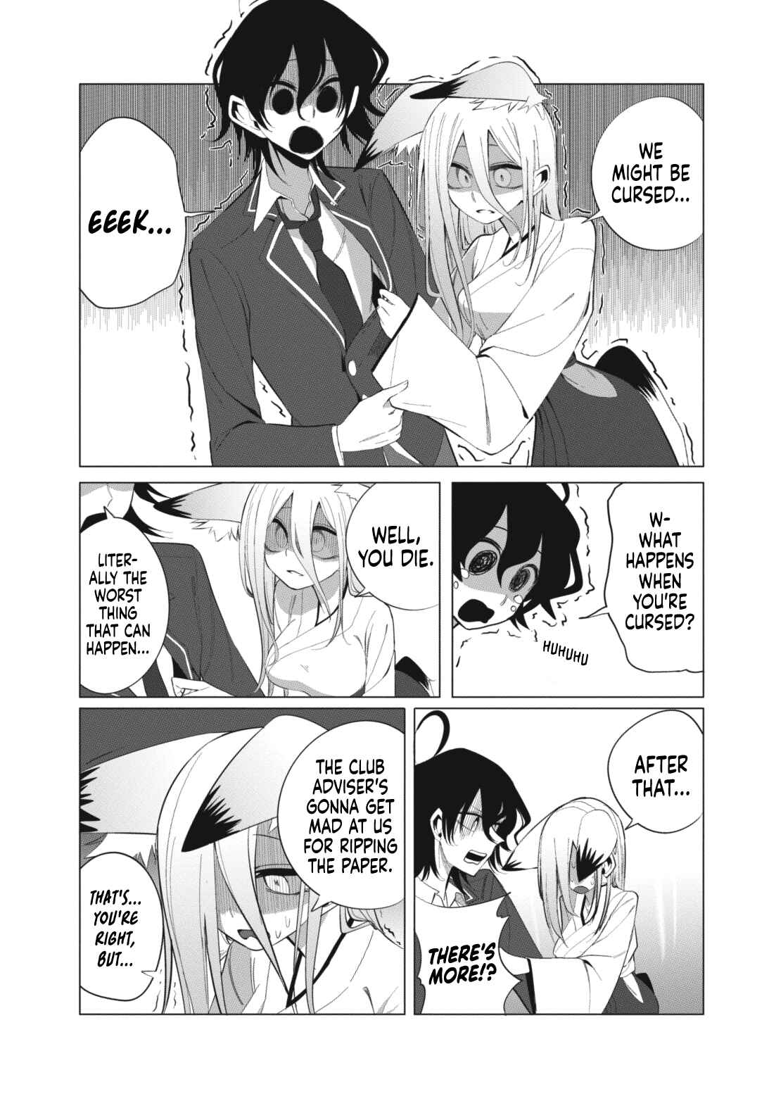 Page 9 Chapter 13 Mizuki-senpai no Koi Uranai