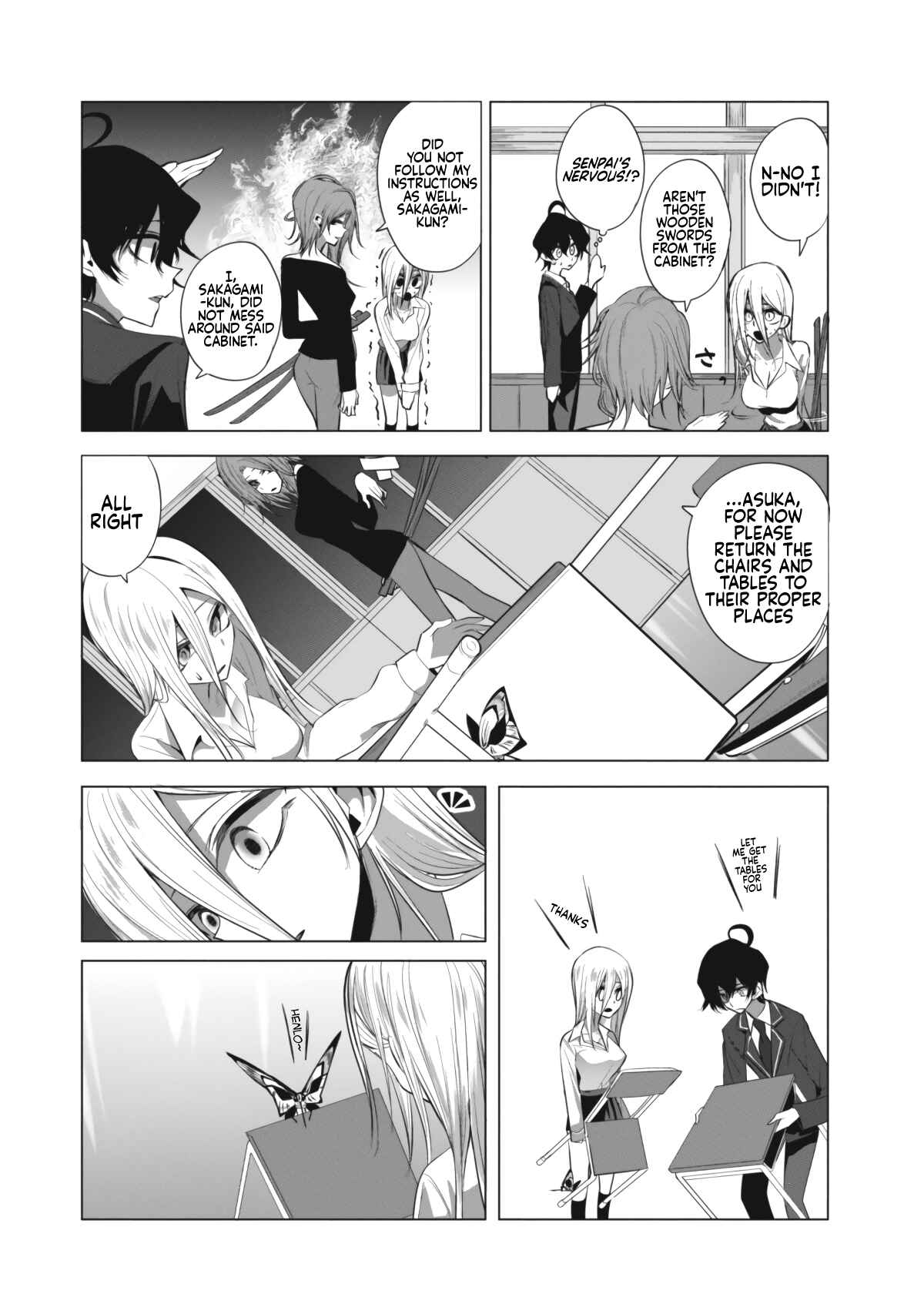 Page 10 Chapter 6 Mizuki-senpai no Koi Uranai