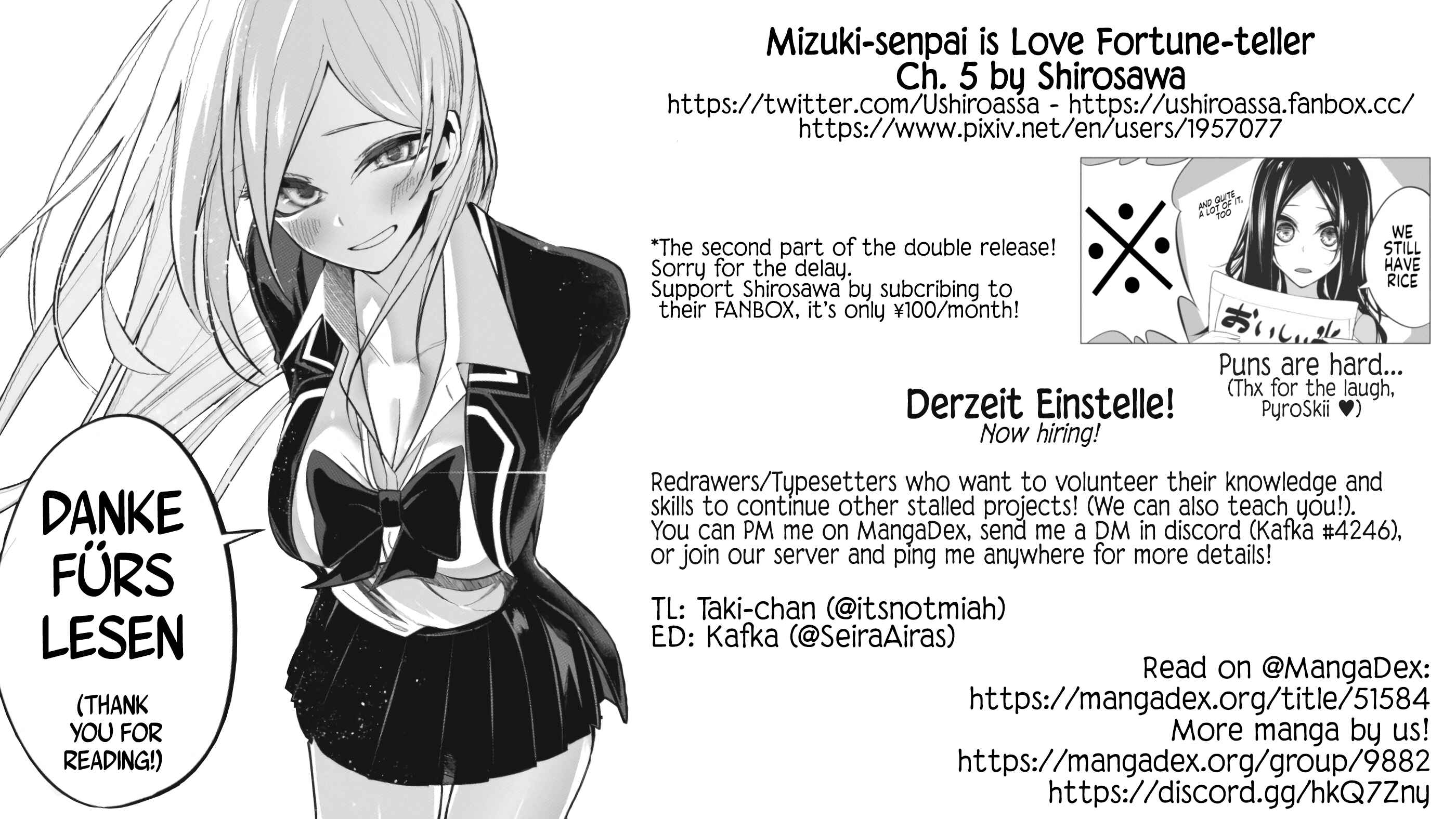 Page 15 Chapter 5 Mizuki-senpai no Koi Uranai