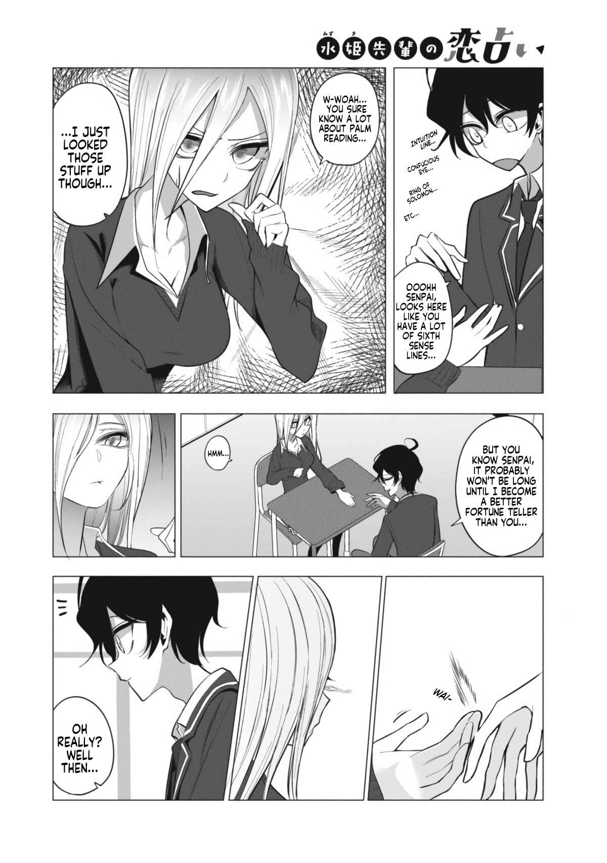 Page 2 Chapter 5 Mizuki-senpai no Koi Uranai