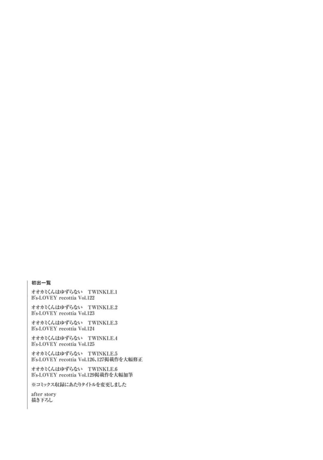Page 20 Chapter 6.5 Ookami-kun wa Yuzuranai