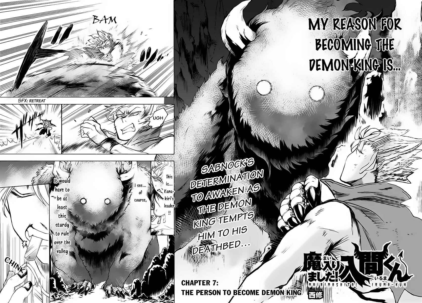 Page 3 Chapter 7 Mairimashita! Iruma-kun