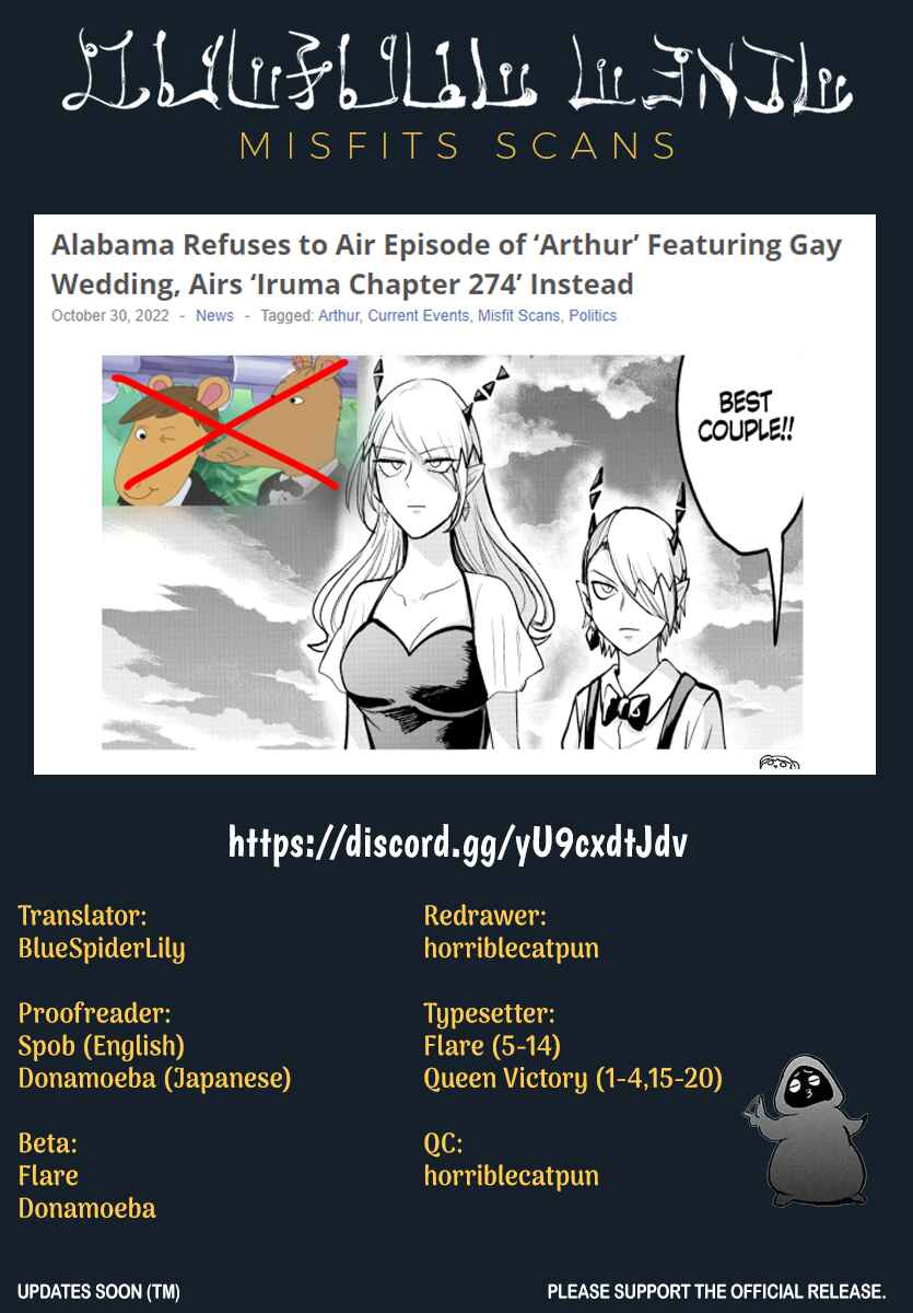 Page 20 Chapter 274 Mairimashita! Iruma-kun