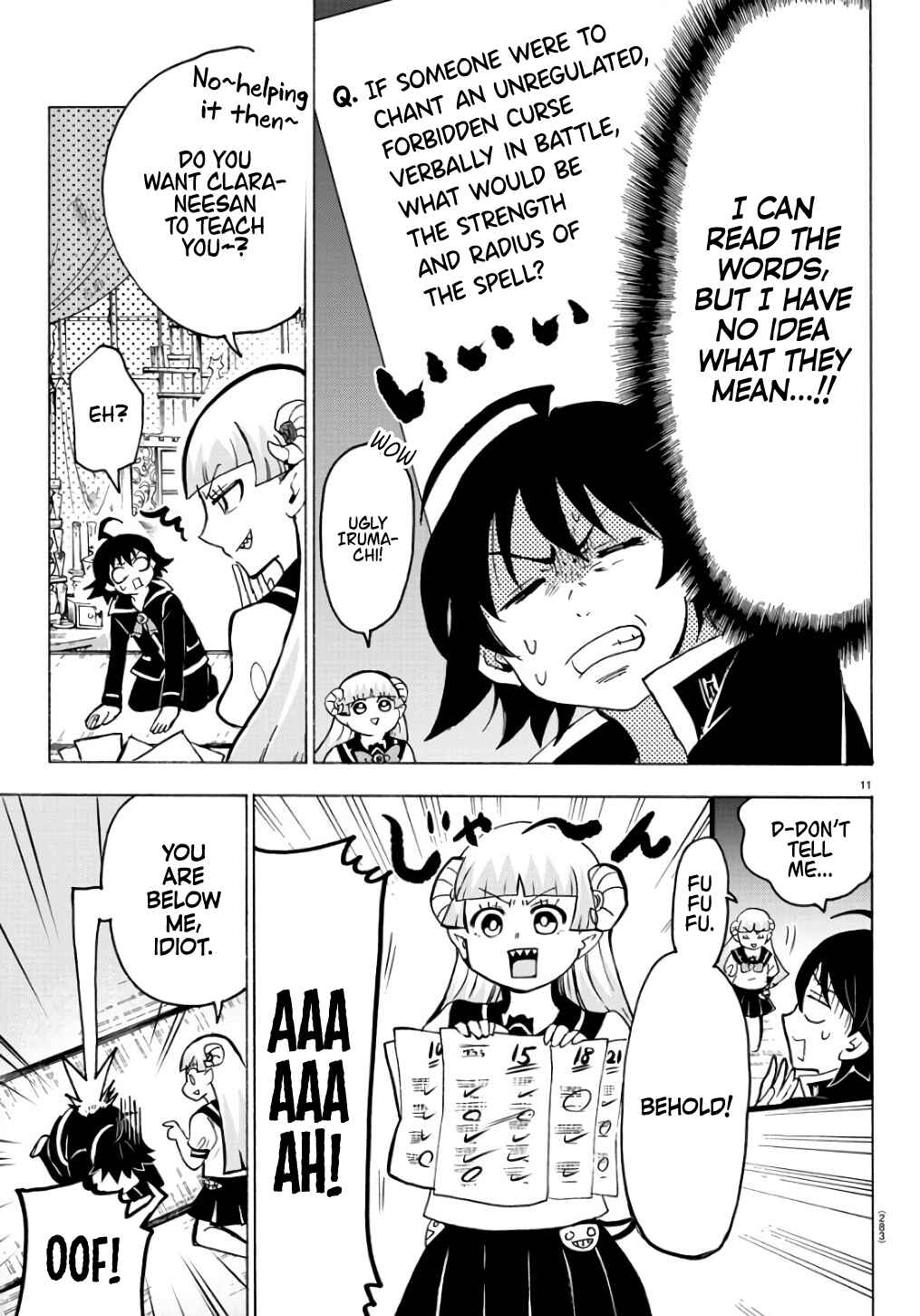 Page 11 Chapter 61 Mairimashita! Iruma-kun