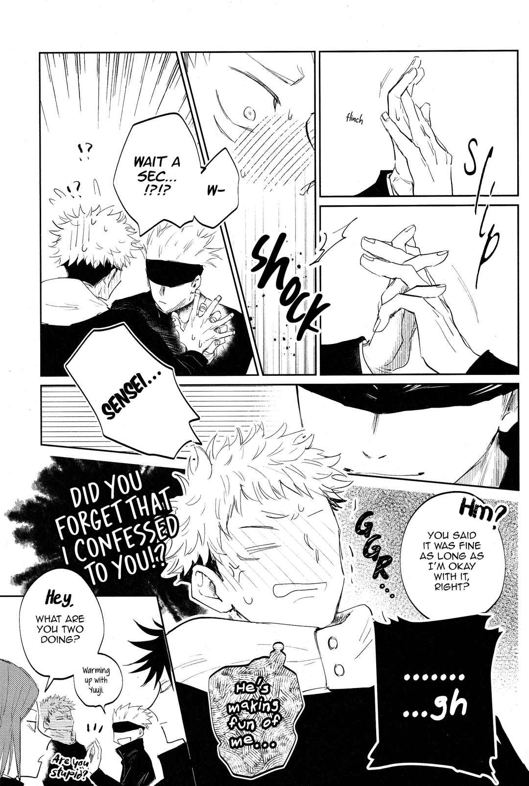 Page 14 Chapter Unknown_e431 Jujutsu Kaisen - Sensei!! (Doujinshi)