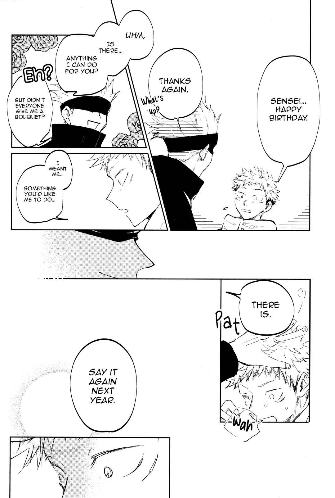 Page 27 Chapter Unknown_e431 Jujutsu Kaisen - Sensei!! (Doujinshi)