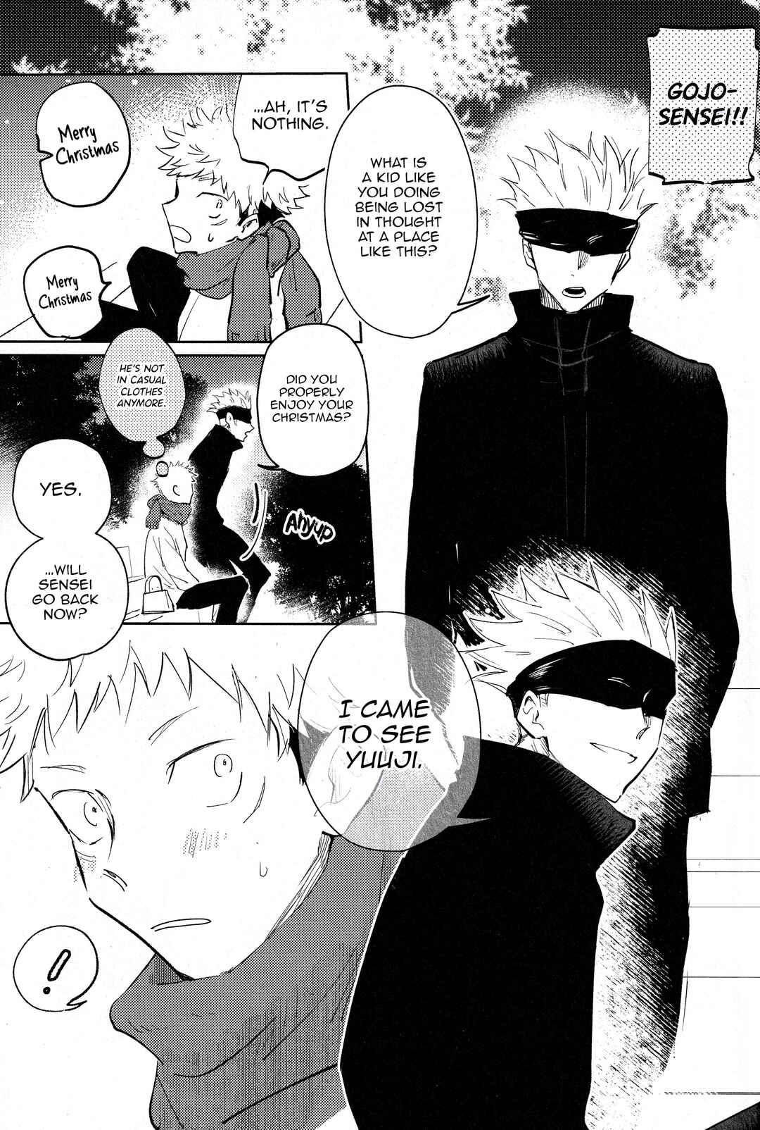 Page 38 Chapter Unknown_e431 Jujutsu Kaisen - Sensei!! (Doujinshi)