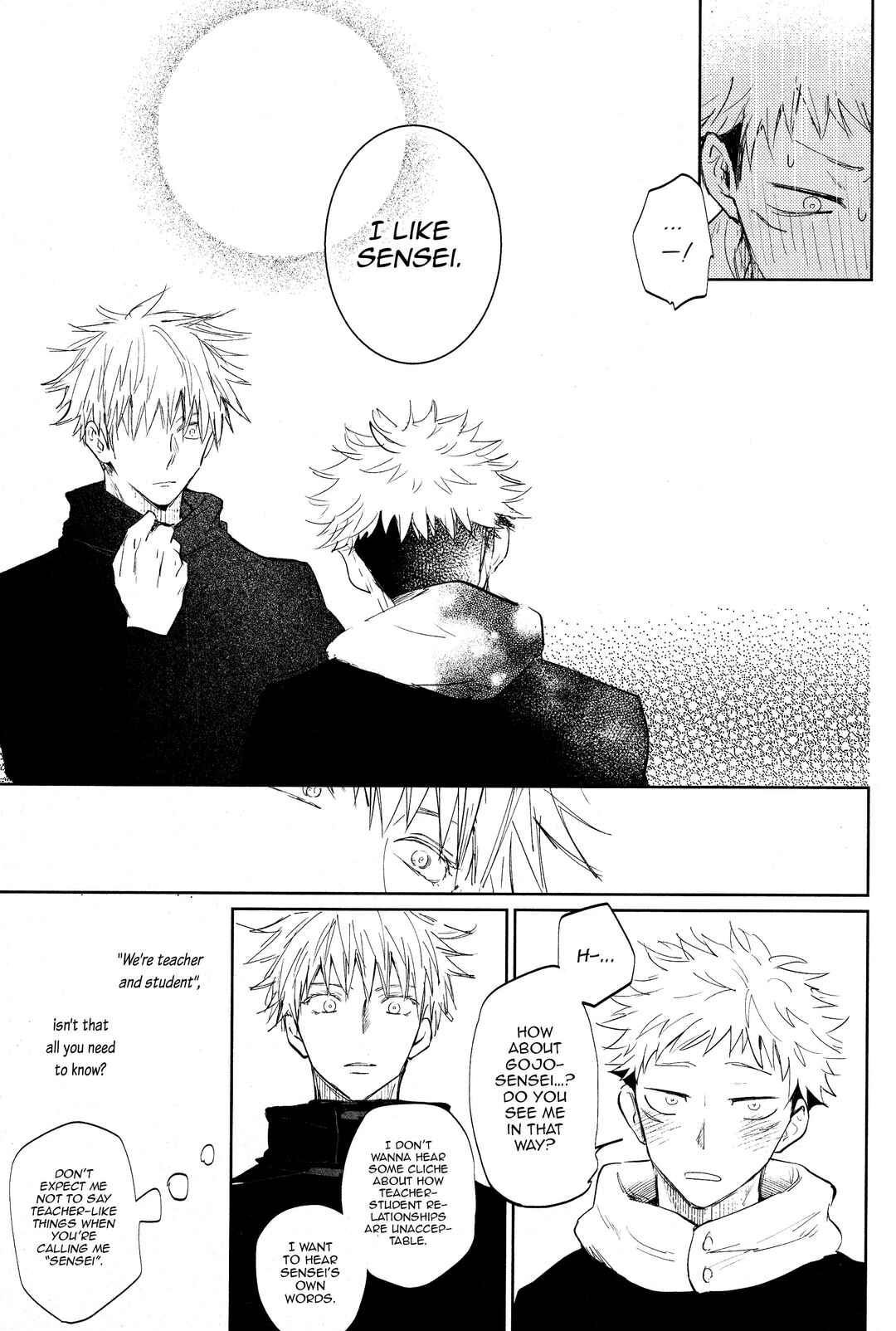 Page 6 Chapter Unknown_e431 Jujutsu Kaisen - Sensei!! (Doujinshi)