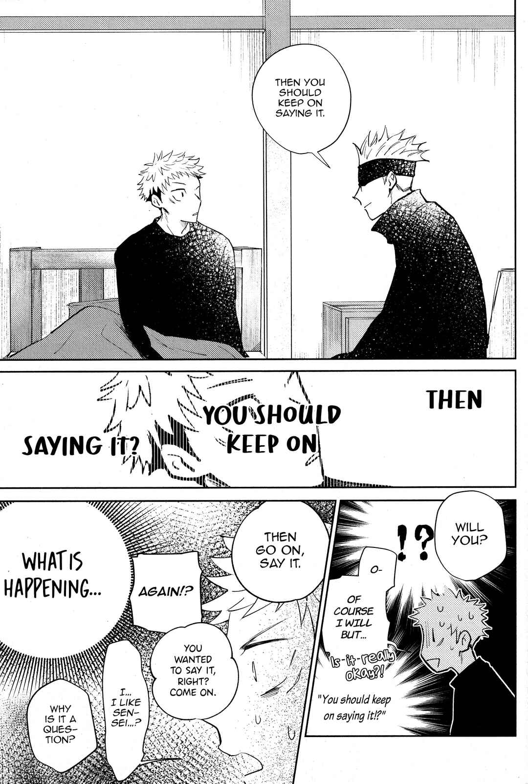 Page 68 Chapter Unknown_e431 Jujutsu Kaisen - Sensei!! (Doujinshi)