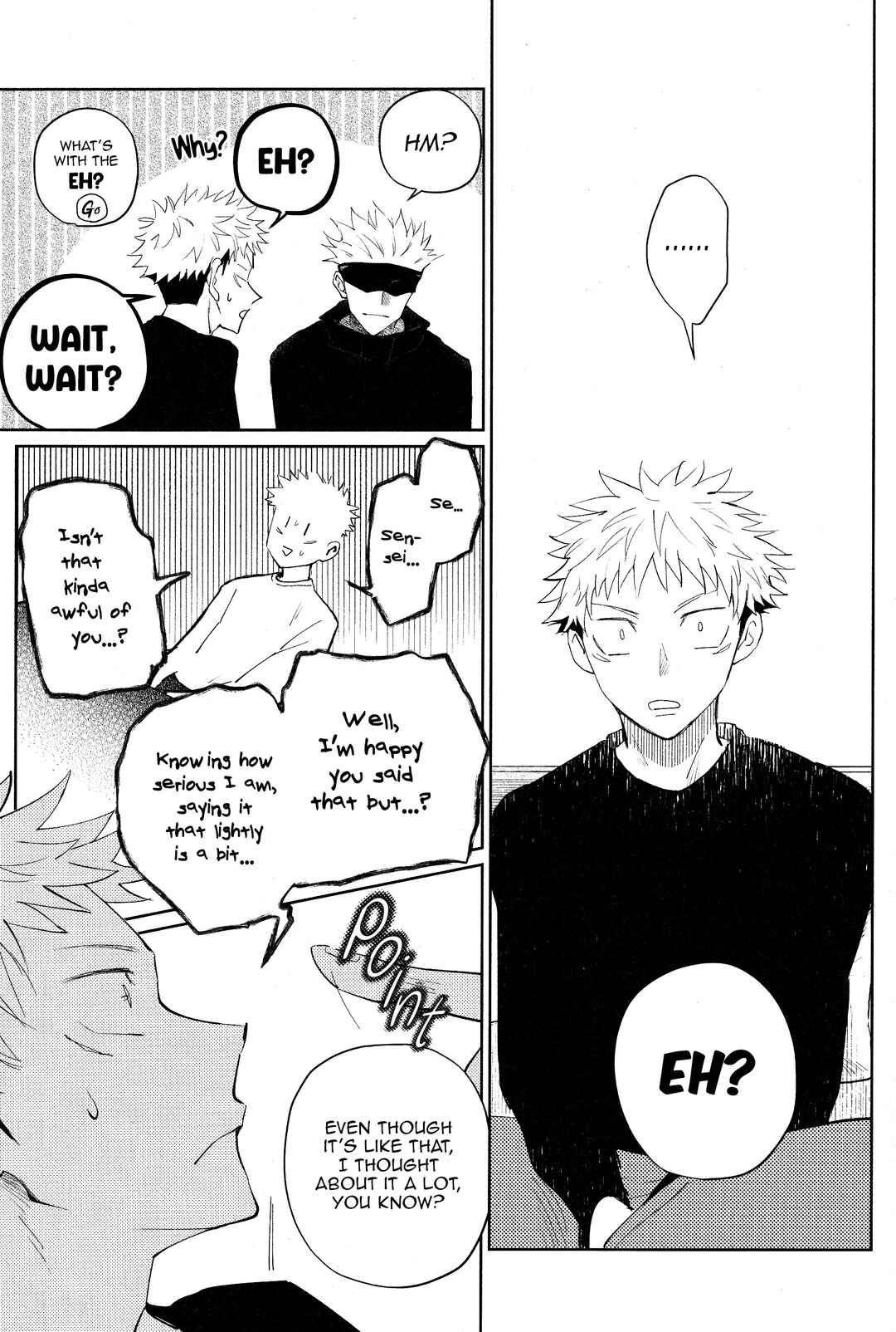 Page 70 Chapter Unknown_e431 Jujutsu Kaisen - Sensei!! (Doujinshi)