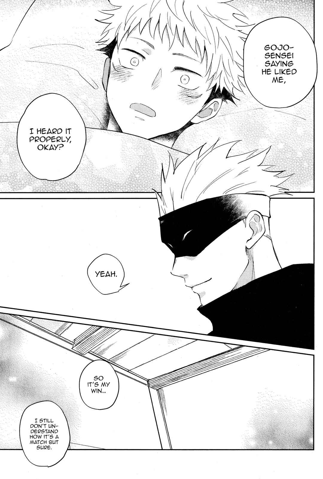 Page 74 Chapter Unknown_e431 Jujutsu Kaisen - Sensei!! (Doujinshi)