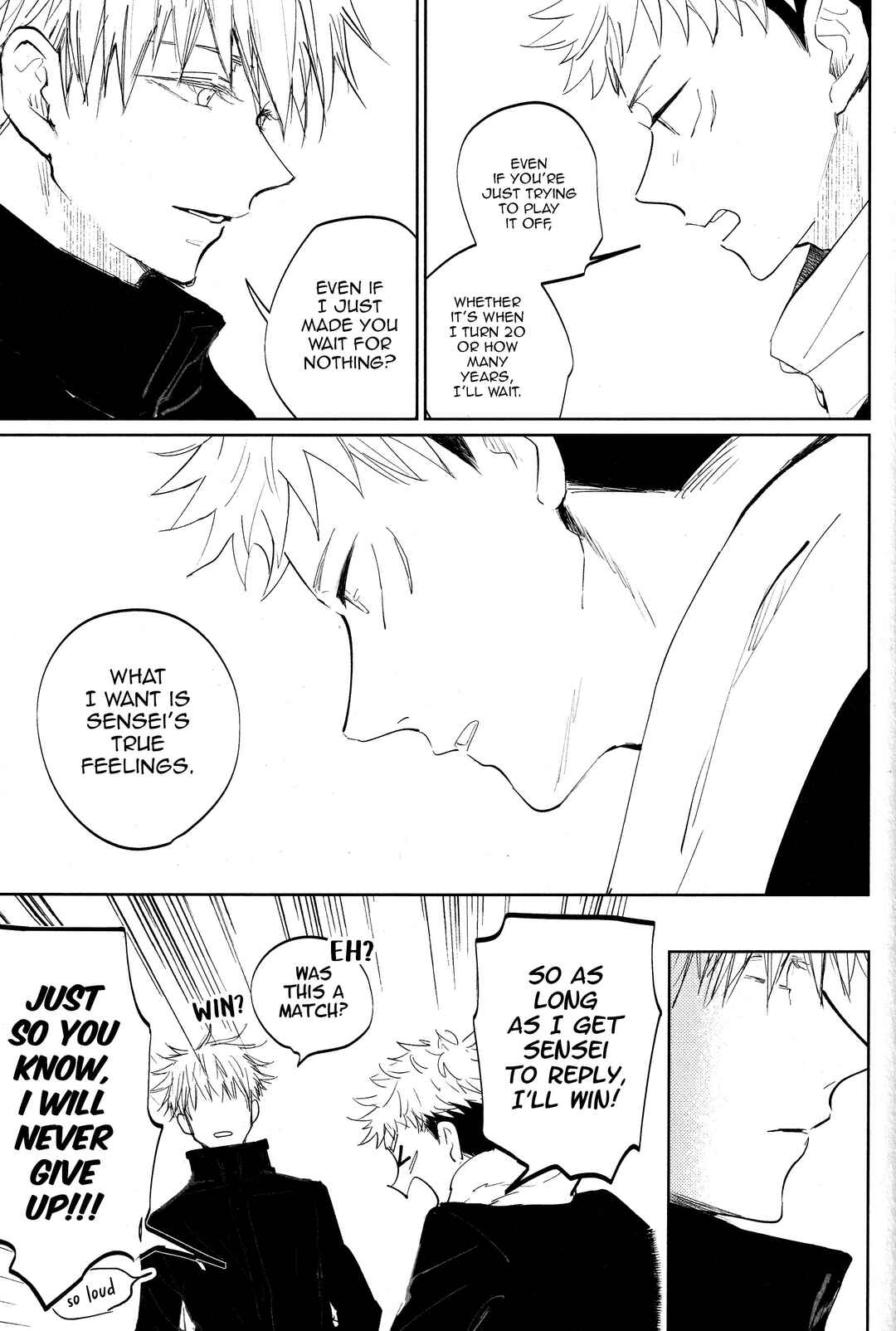 Page 8 Chapter Unknown_e431 Jujutsu Kaisen - Sensei!! (Doujinshi)