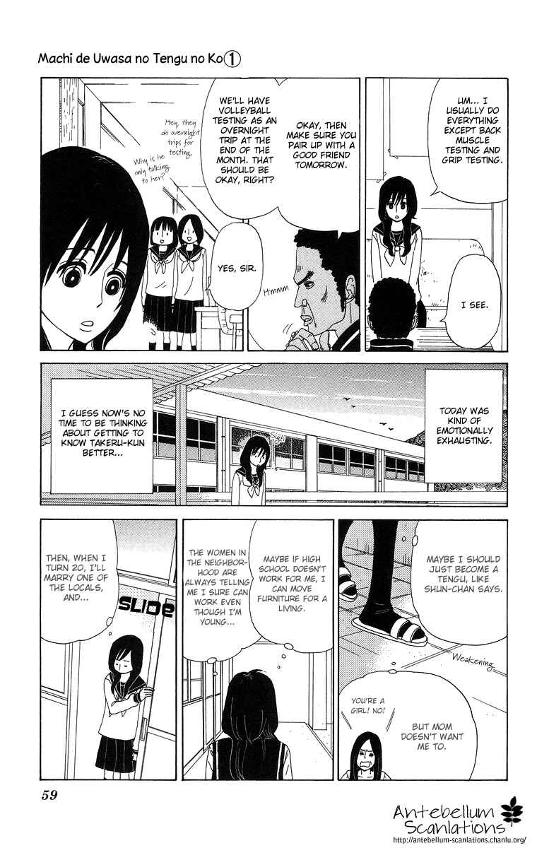 Page 9 Chapter 3 Machi de Uwasa no Tengu no Ko