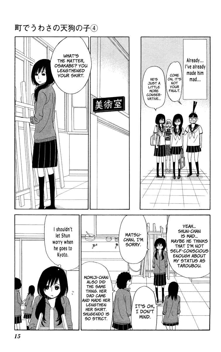 Page 16 Chapter 19 Machi de Uwasa no Tengu no Ko