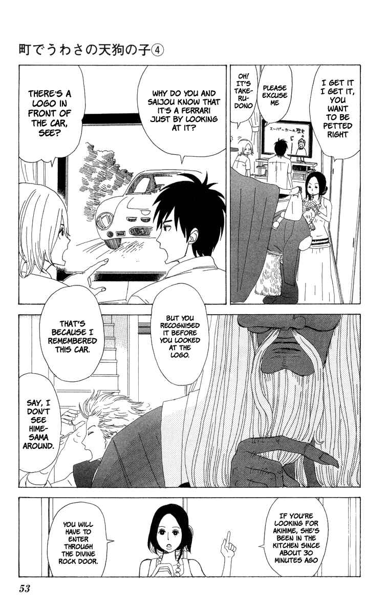 Page 16 Chapter 20 Machi de Uwasa no Tengu no Ko