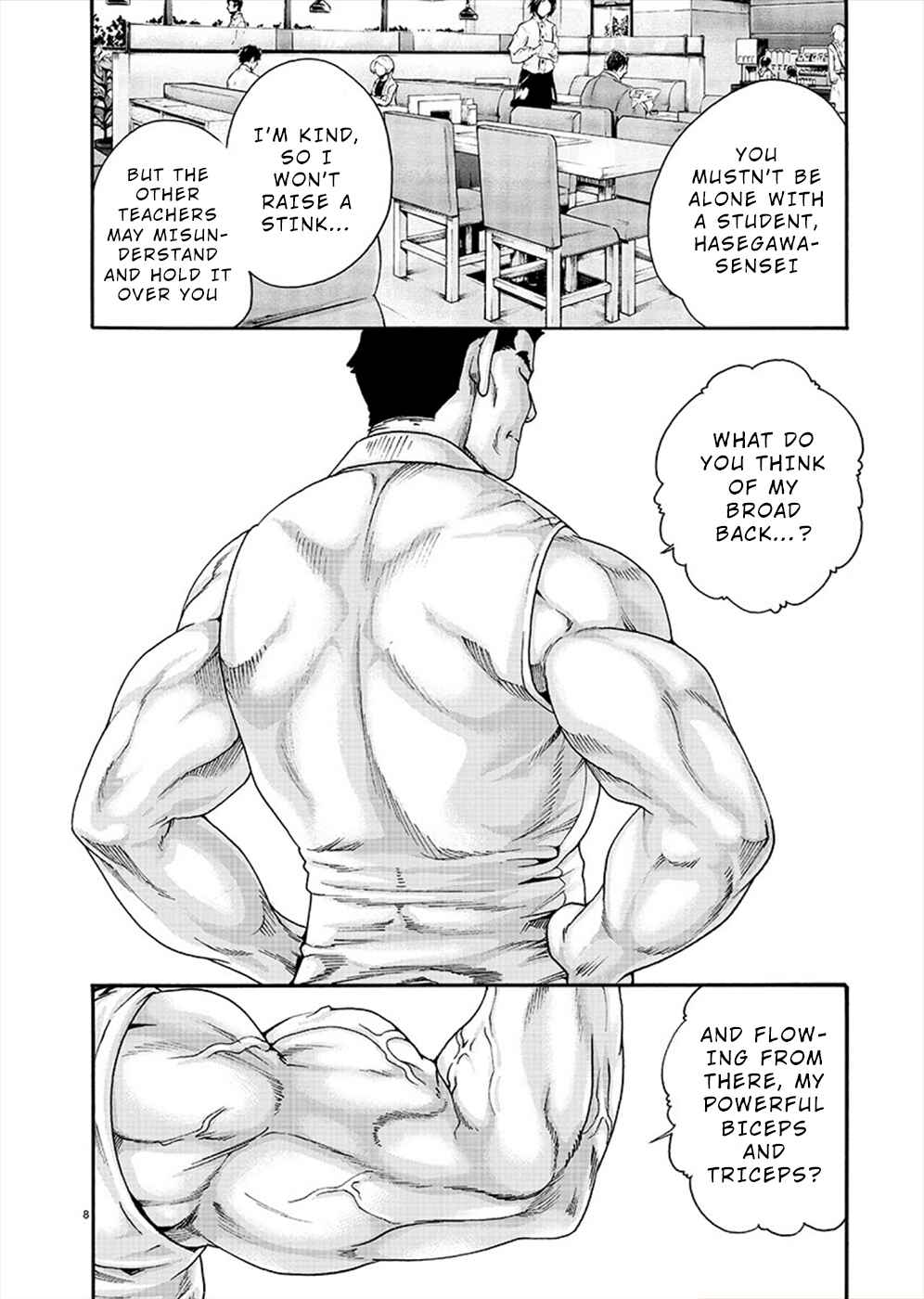 Page 8 Chapter 9 Hajimete no Sensei
