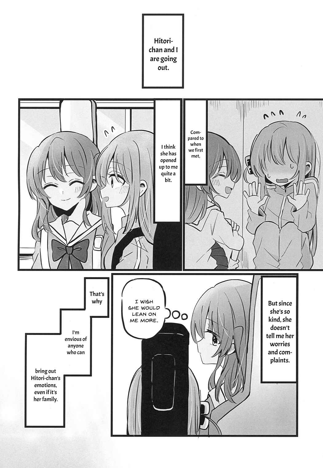 Page 4 Chapter Unknown_523f Bocchi the Rock! - Gotou-san! Moshikashite Okottemasu ka? (Doujinshi)