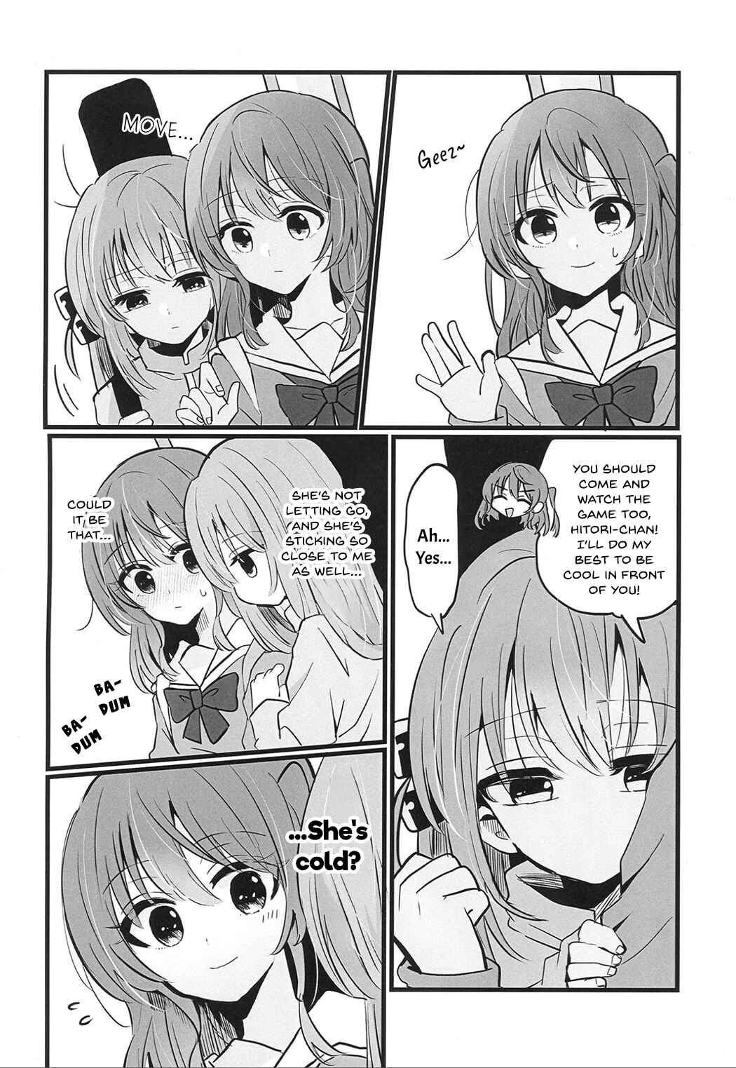 Page 6 Chapter Unknown_523f Bocchi the Rock! - Gotou-san! Moshikashite Okottemasu ka? (Doujinshi)