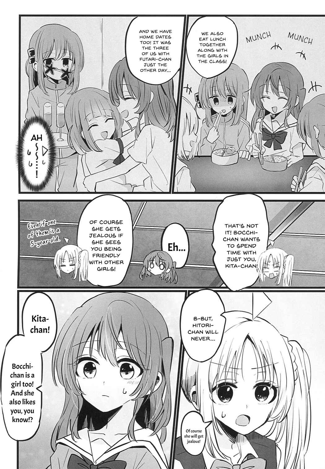 Page 8 Chapter Unknown_523f Bocchi the Rock! - Gotou-san! Moshikashite Okottemasu ka? (Doujinshi)