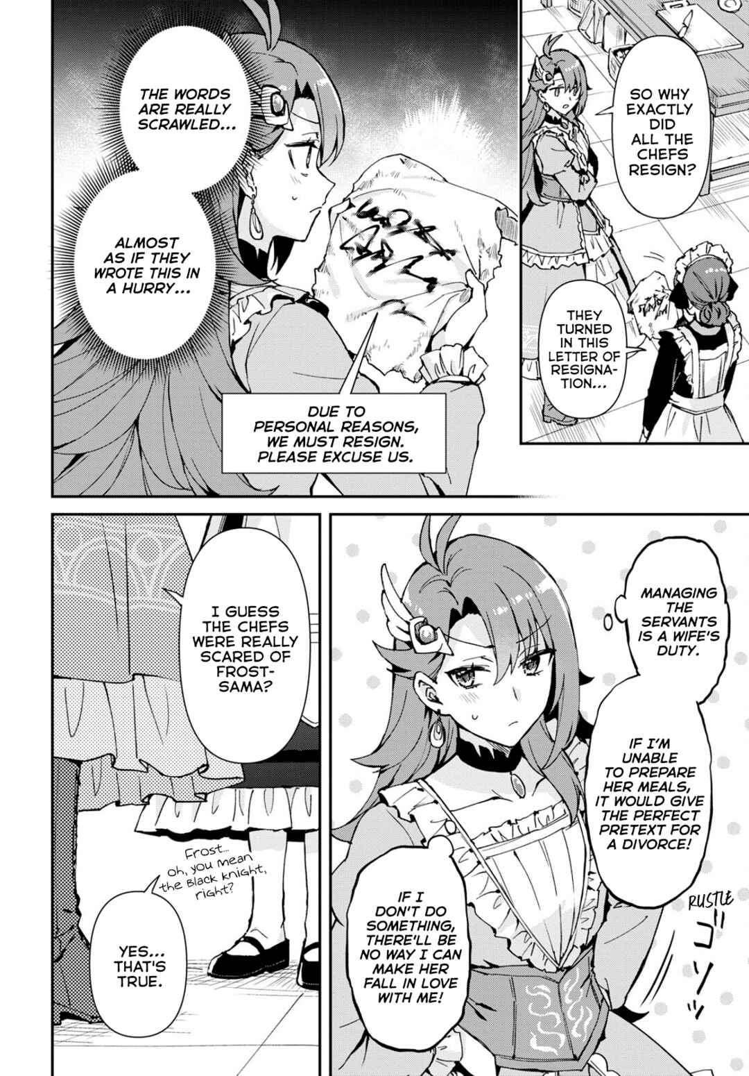 Page 4 Chapter 3 I Want to Make Black-Knight Fall In Love With Me!
