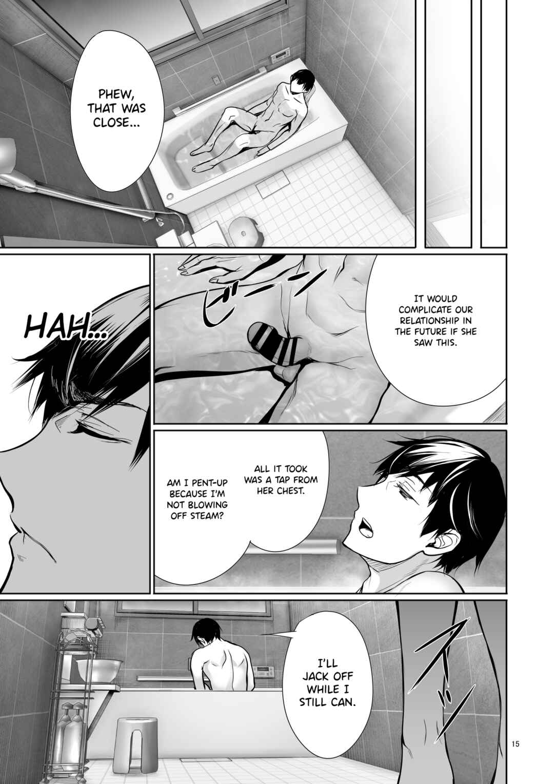 Page 15 Chapter Unknown_d287 Homestay-chu no Doitsu Musume ga Issho ni Furo ni Haitte Kuru Wake