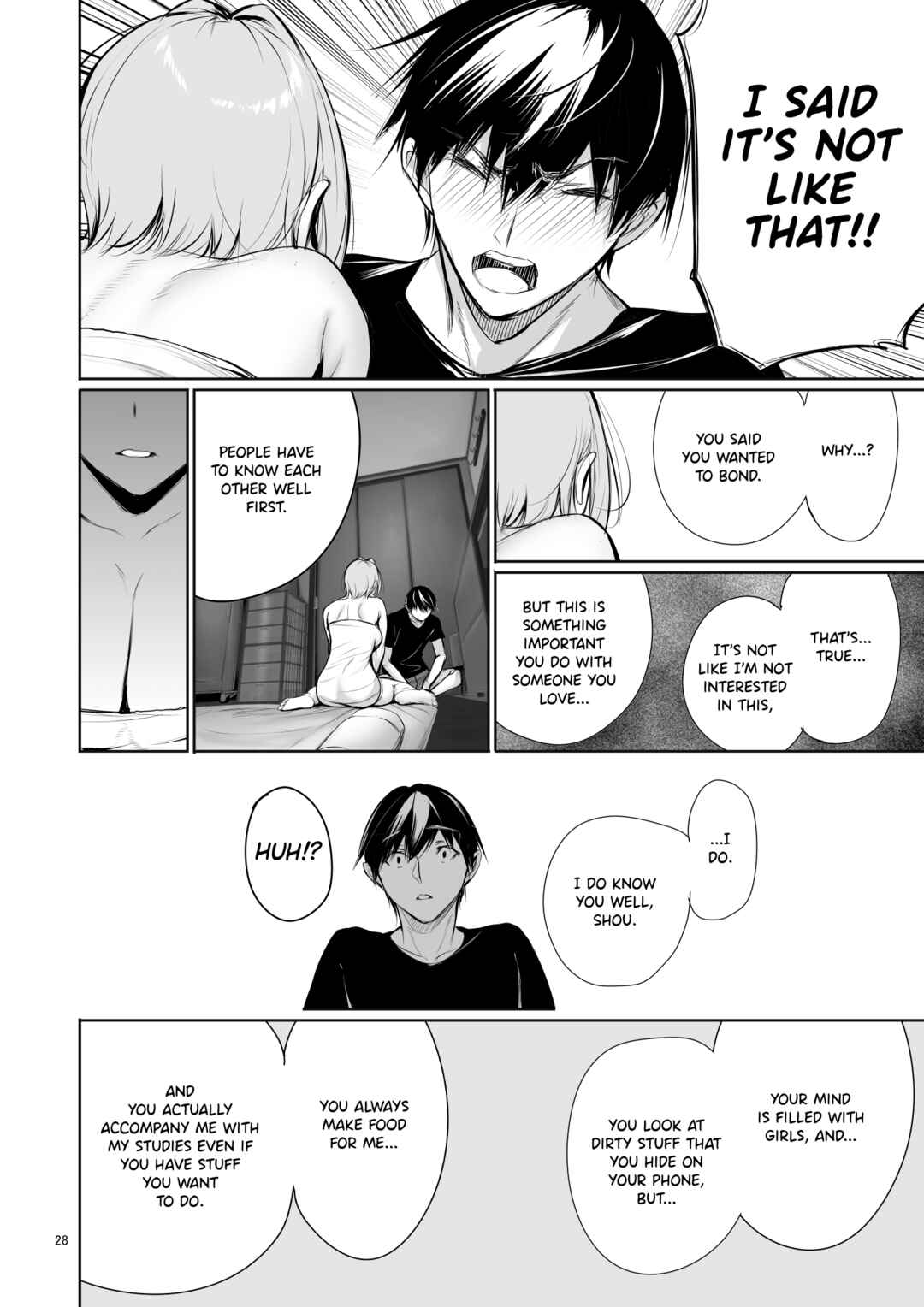 Page 28 Chapter Unknown_d287 Homestay-chu no Doitsu Musume ga Issho ni Furo ni Haitte Kuru Wake