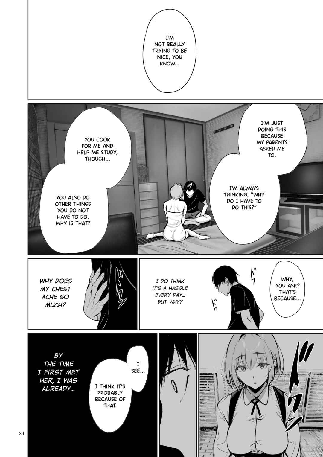 Page 30 Chapter Unknown_d287 Homestay-chu no Doitsu Musume ga Issho ni Furo ni Haitte Kuru Wake