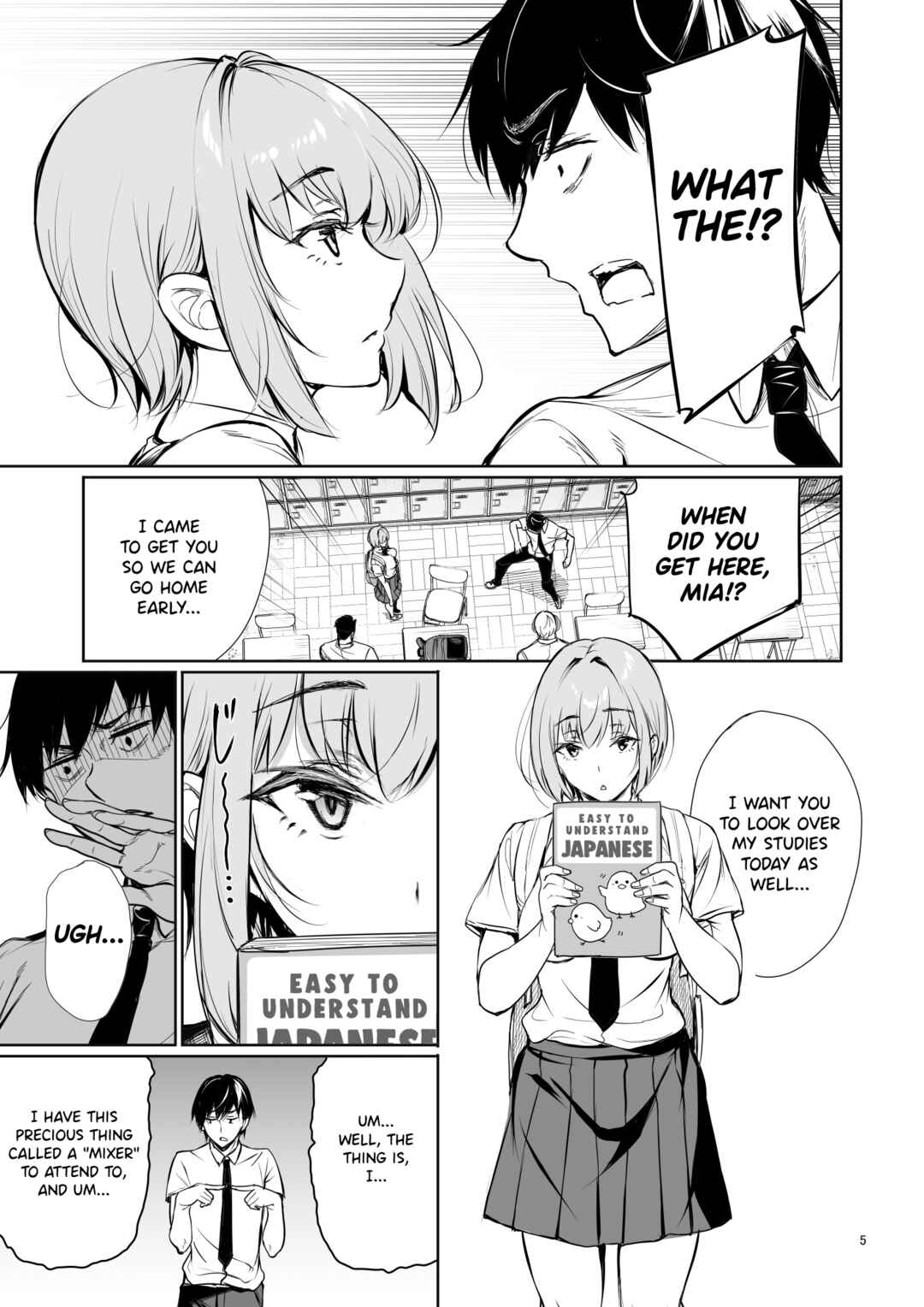 Page 5 Chapter Unknown_d287 Homestay-chu no Doitsu Musume ga Issho ni Furo ni Haitte Kuru Wake