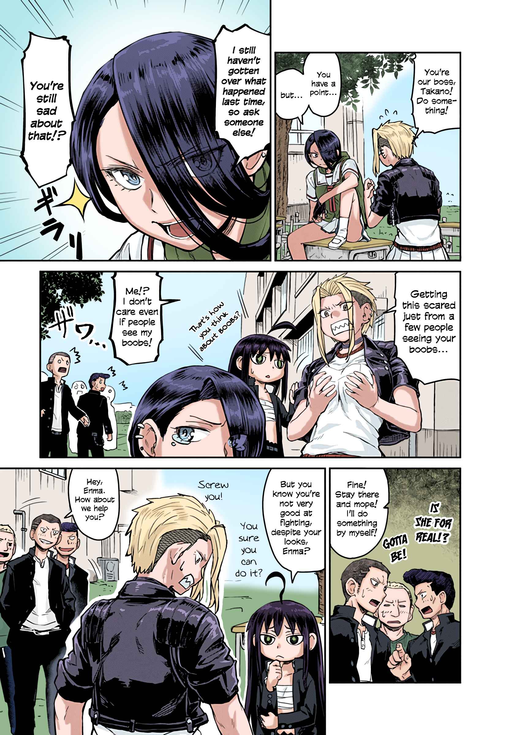 Page 3 Chapter 3 Torako, Anmari Kowashicha Dame da yo (Fan Colored)