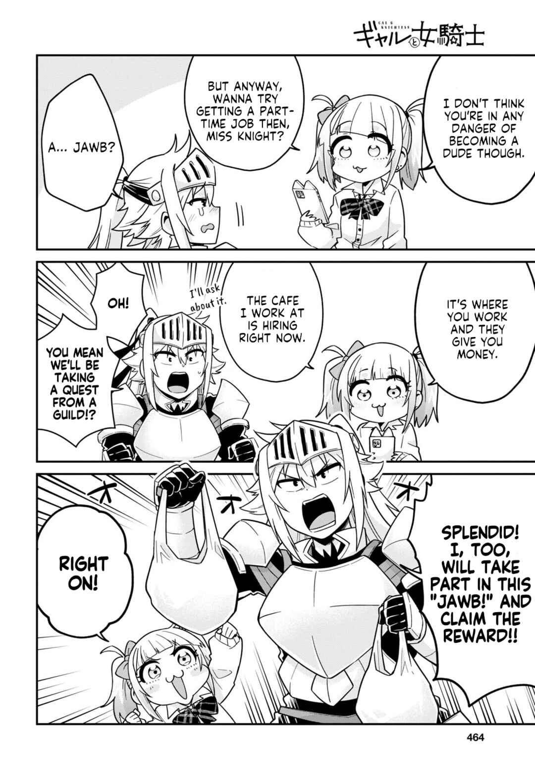 Page 4 Chapter 4 GAL and KNIGHTESS