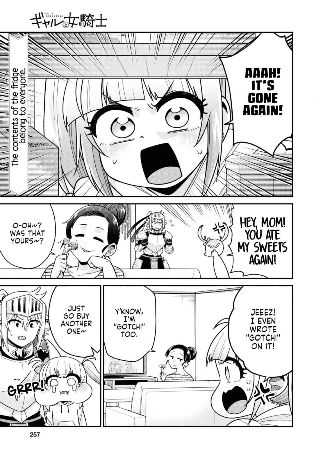 Page 1 Chapter 6 GAL and KNIGHTESS
